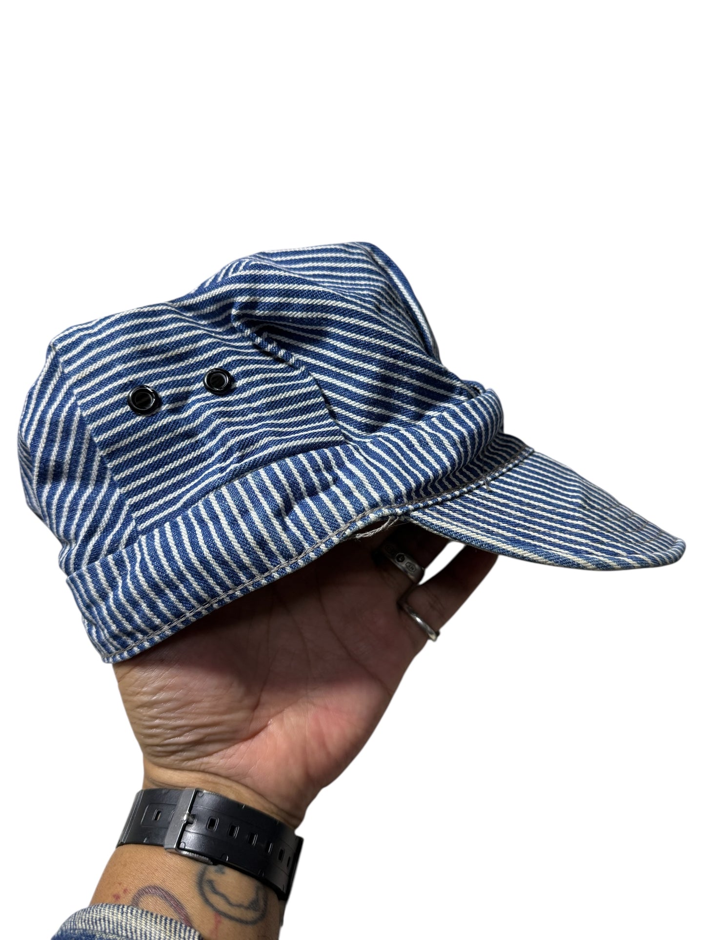 Vintage Lee Union Made Denim Work Cap 1970s 1980s American Workwear Hat