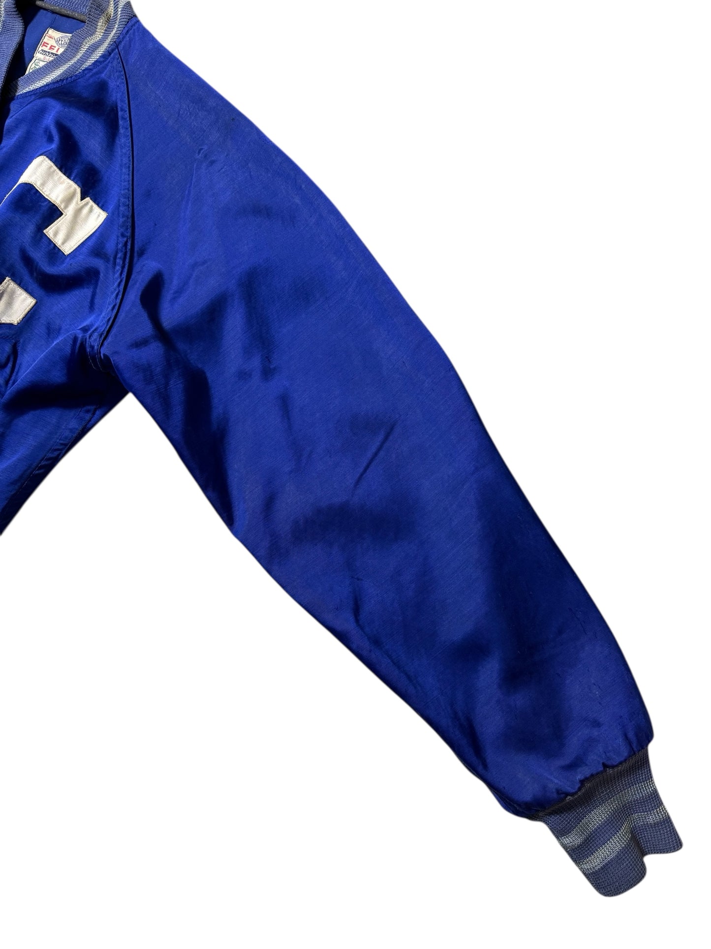 Vintage Felco Clearmont Varsity Jacket 1950s 1960s Rayon Baseball Jacket