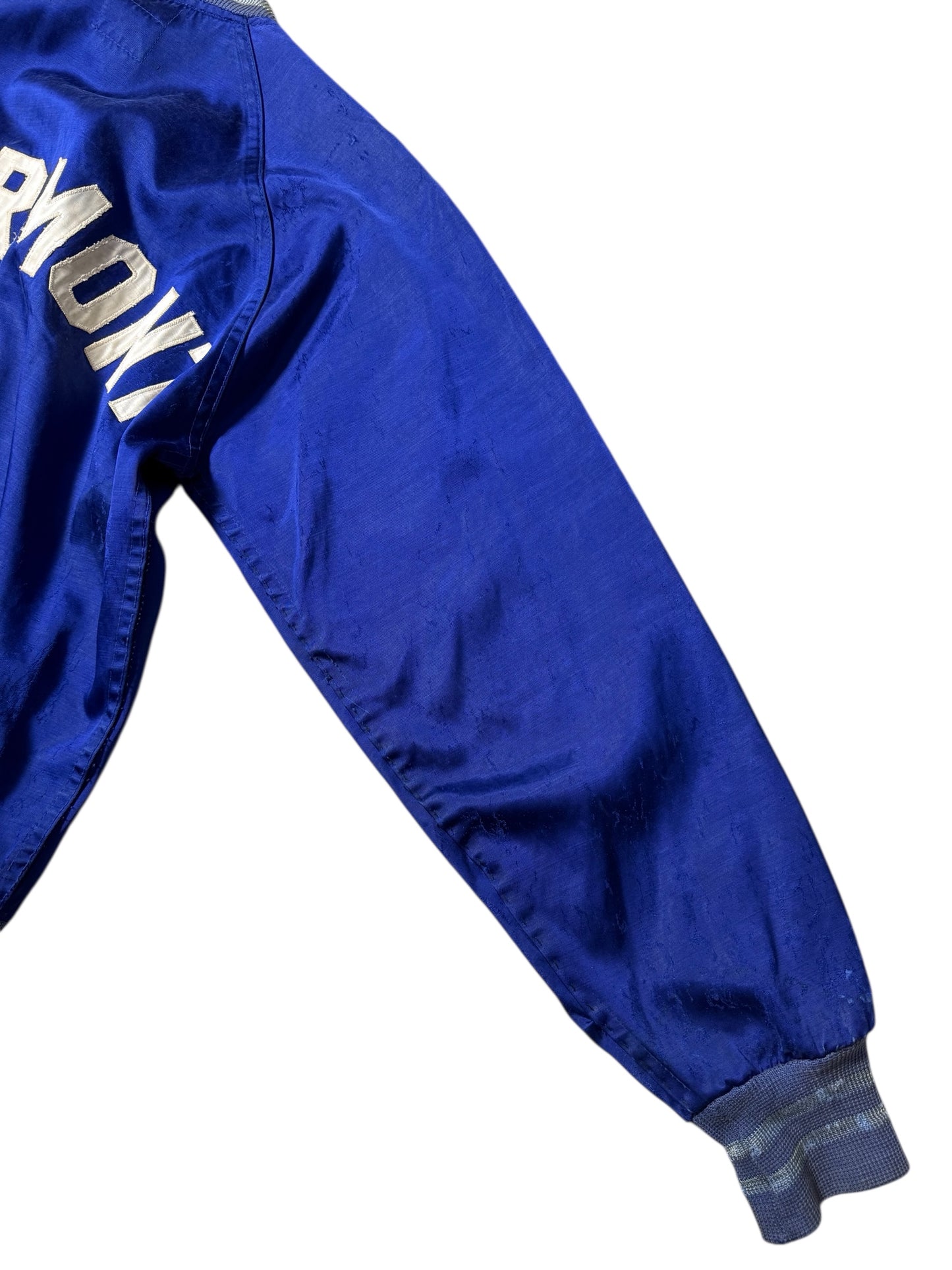 Vintage Felco Clearmont Varsity Jacket 1950s 1960s Rayon Baseball Jacket
