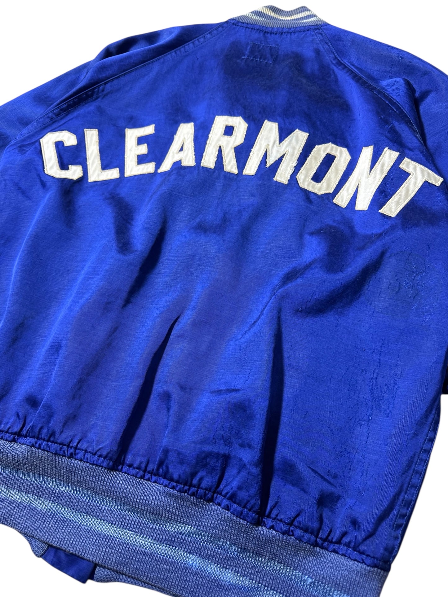 Vintage Felco Clearmont Varsity Jacket 1950s 1960s Rayon Baseball Jacket