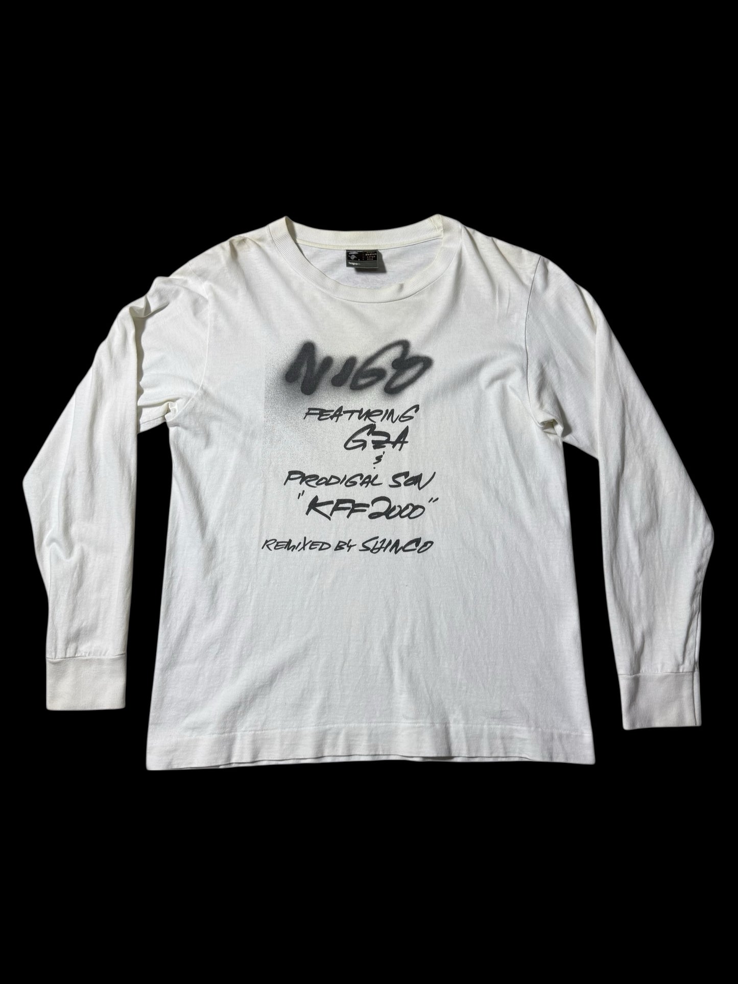 Vintage BAPE x Futura Long Sleeve T Shirt A Bathing Ape Japan