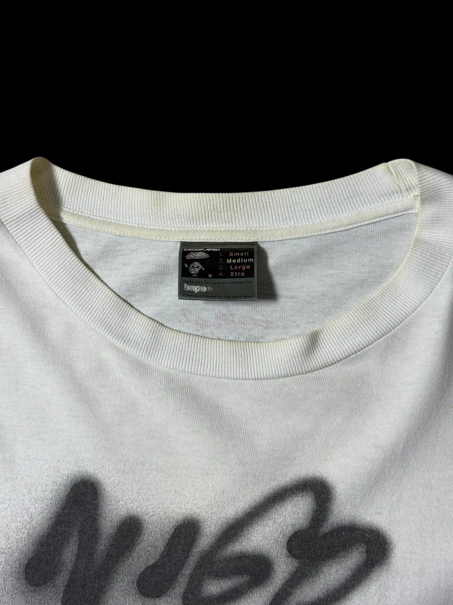 Vintage BAPE x Futura Long Sleeve T Shirt A Bathing Ape Japan