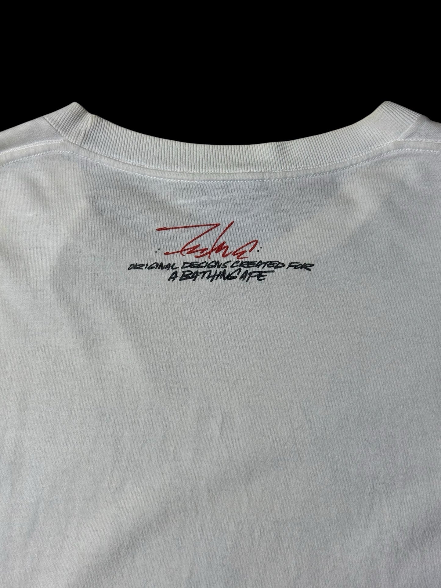 Vintage BAPE x Futura Long Sleeve T Shirt A Bathing Ape Japan