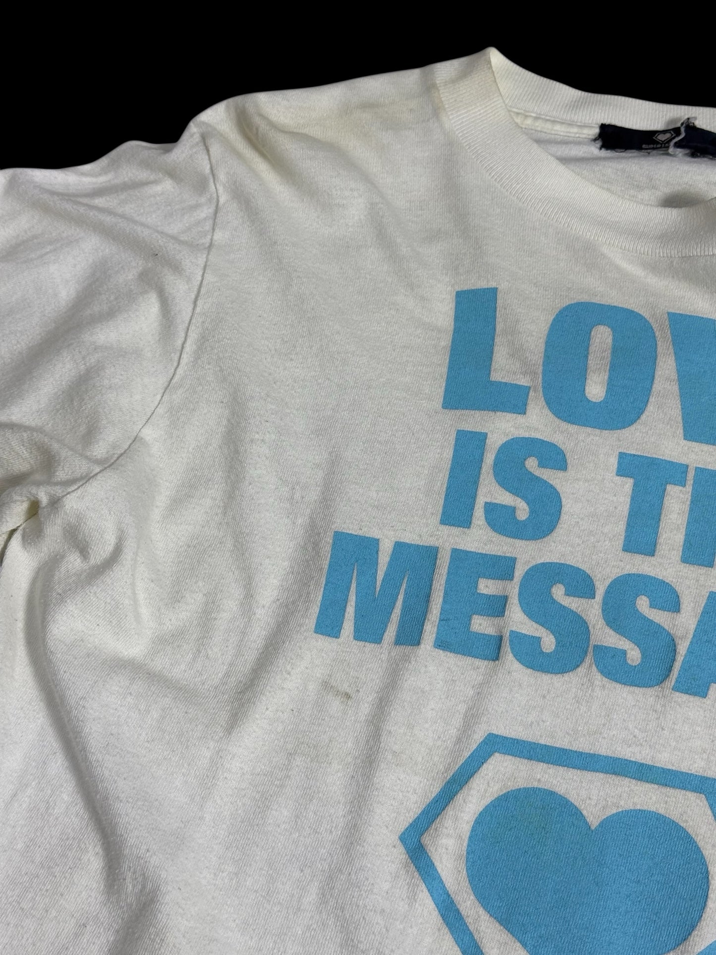 Vintage Super Lovers T-Shirt Love Is The Message Japan Streetwear