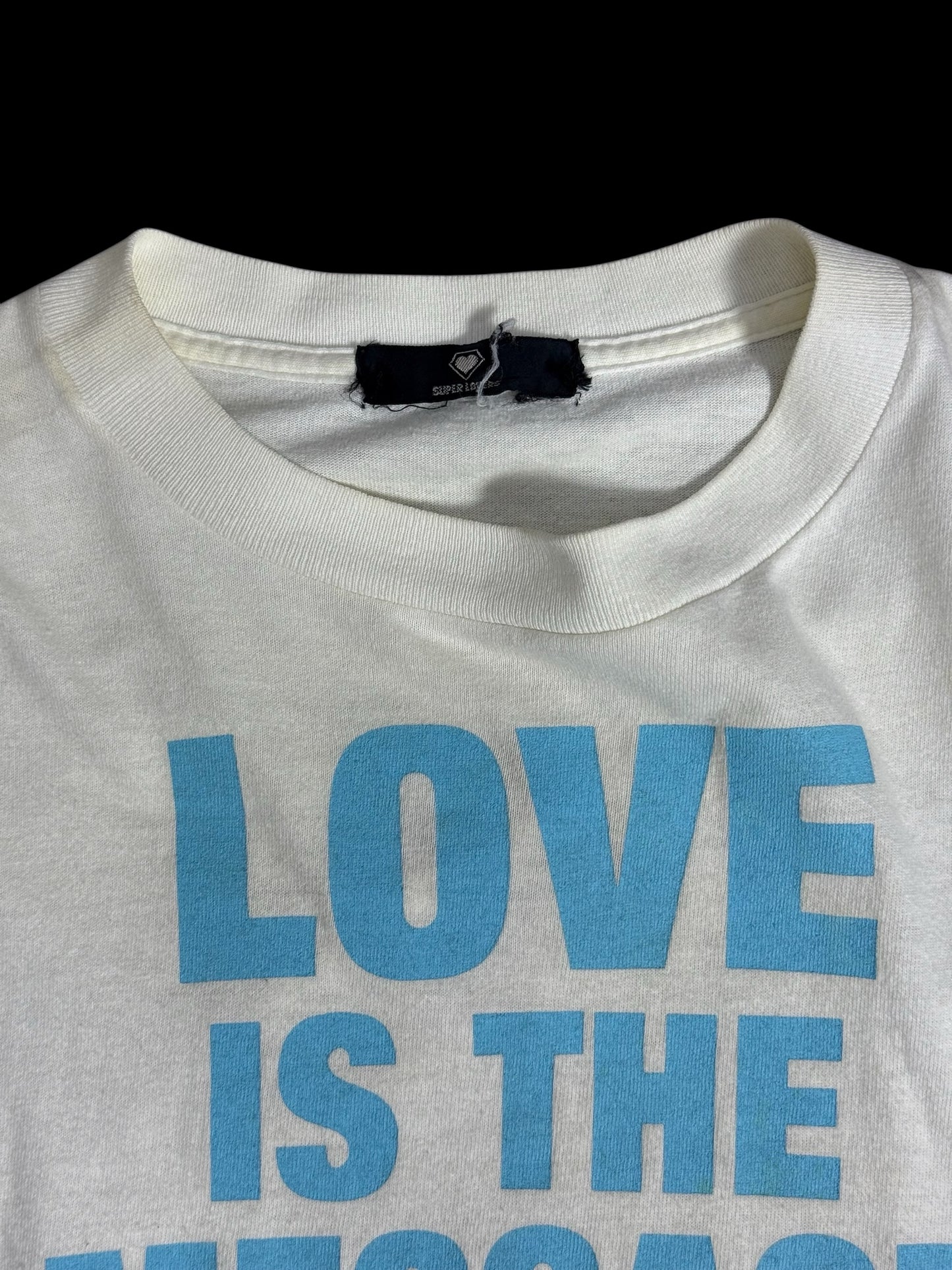 Vintage Super Lovers T-Shirt Love Is The Message Japan Streetwear