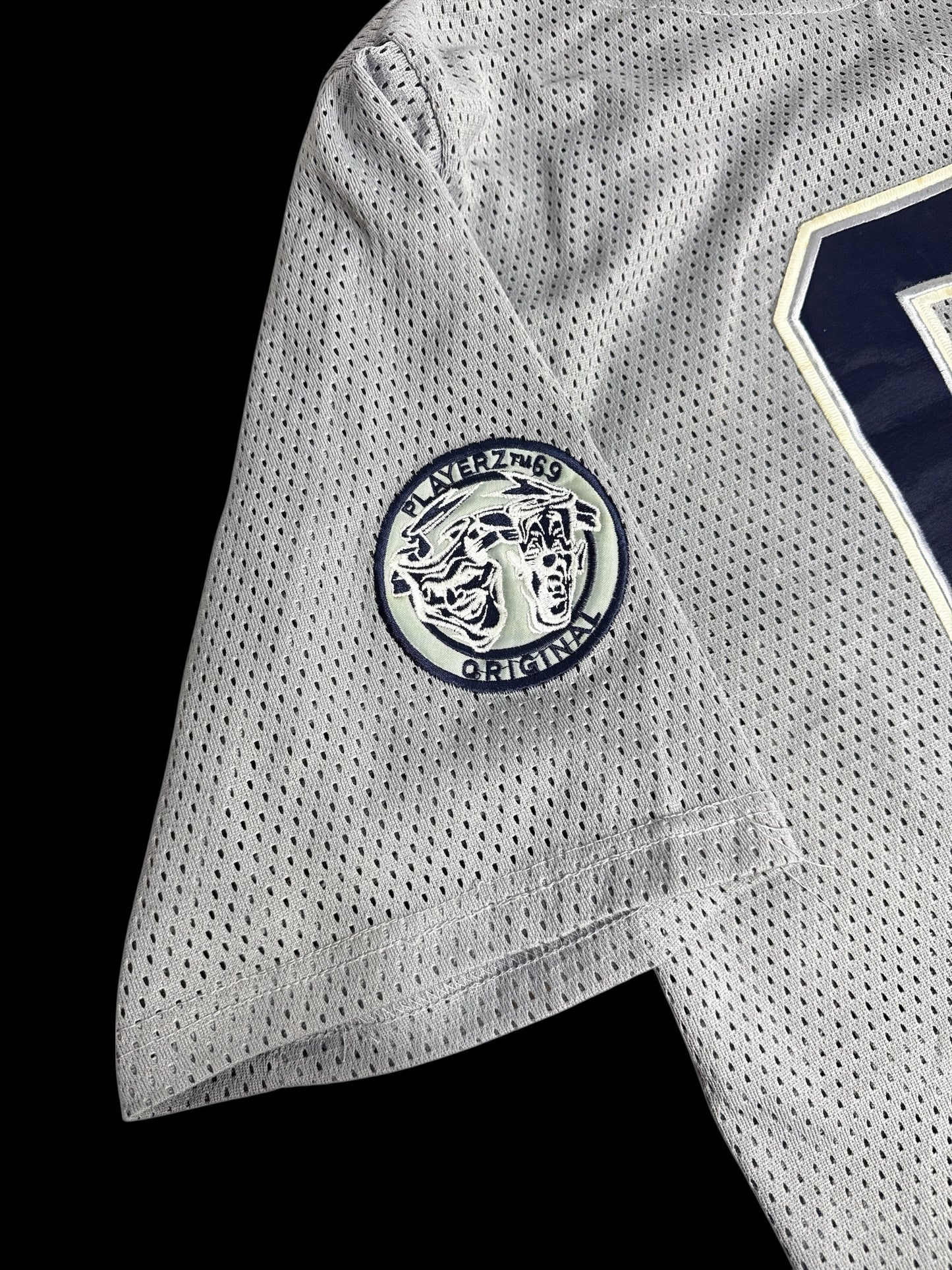 Vintage Y2K Playerz 69 Baseball Jersey Shirt Mesh Streetwear