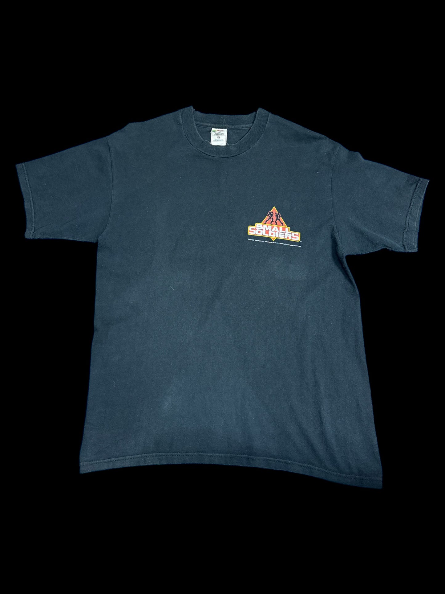 Vintage 1998 Small Soldiers Promo Movie T-Shirt DreamWorks Universal Tee