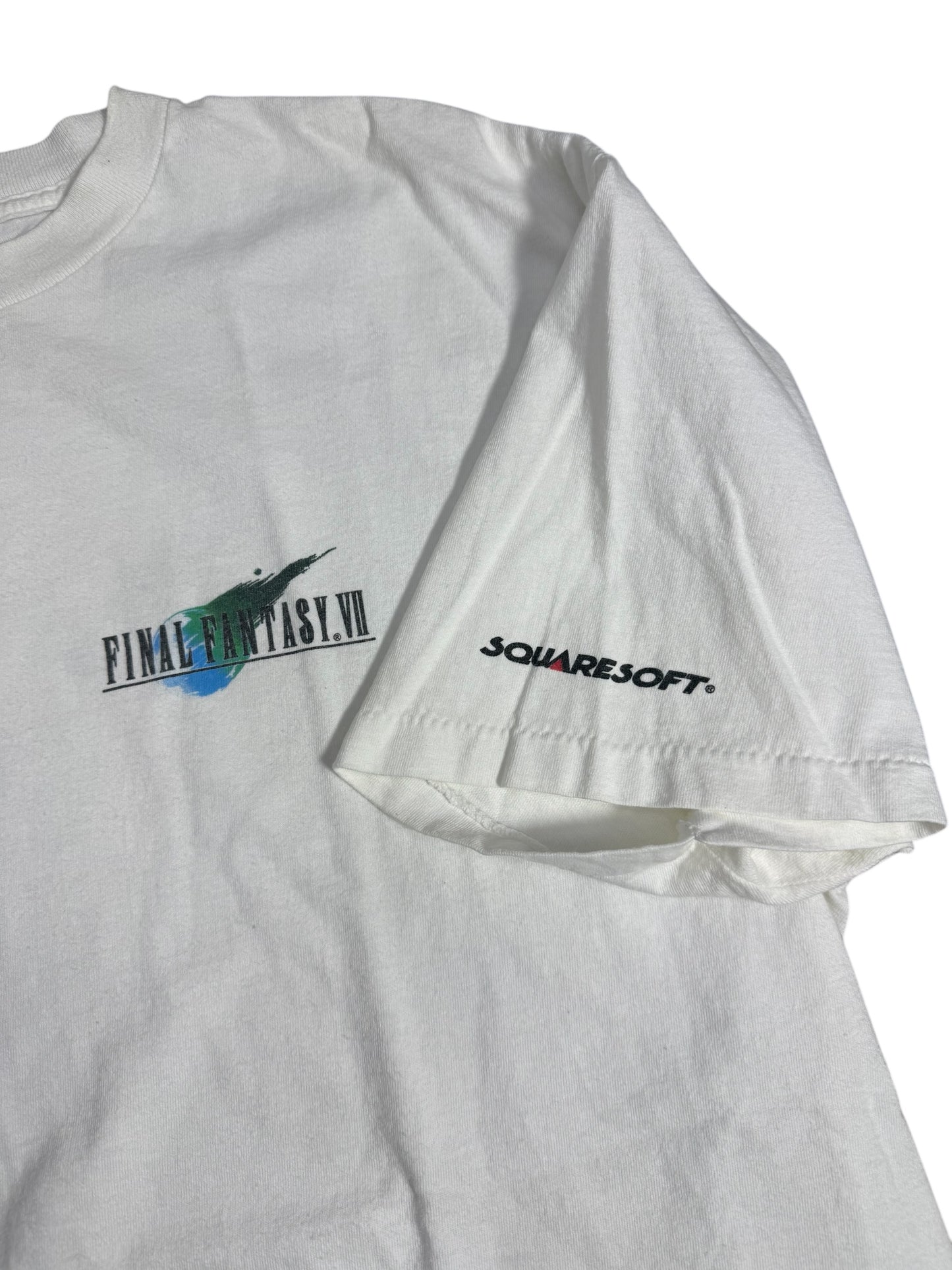 Vintage 90s Final Fantasy VII Cloud Strife T Shirt Squaresoft PlayStation