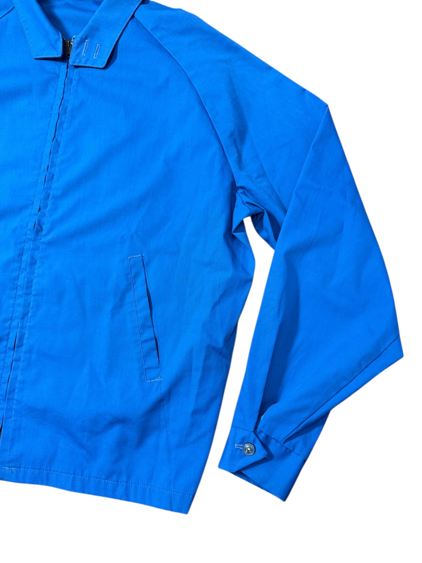 Vintage 1960s–70s Towncraft Penn-Prest Blue Zip Jacket
