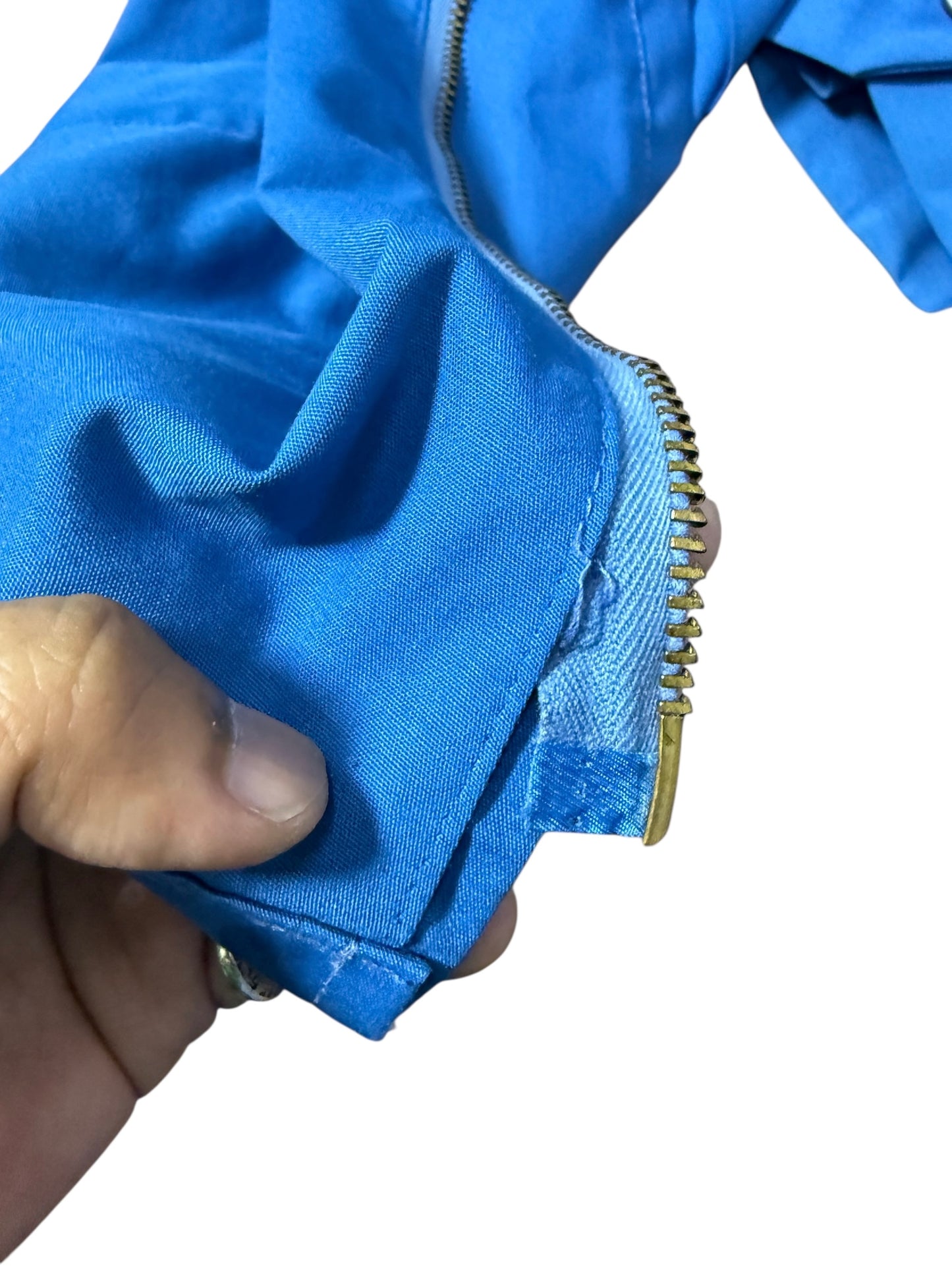 Vintage 1960s–70s Towncraft Penn-Prest Blue Zip Jacket