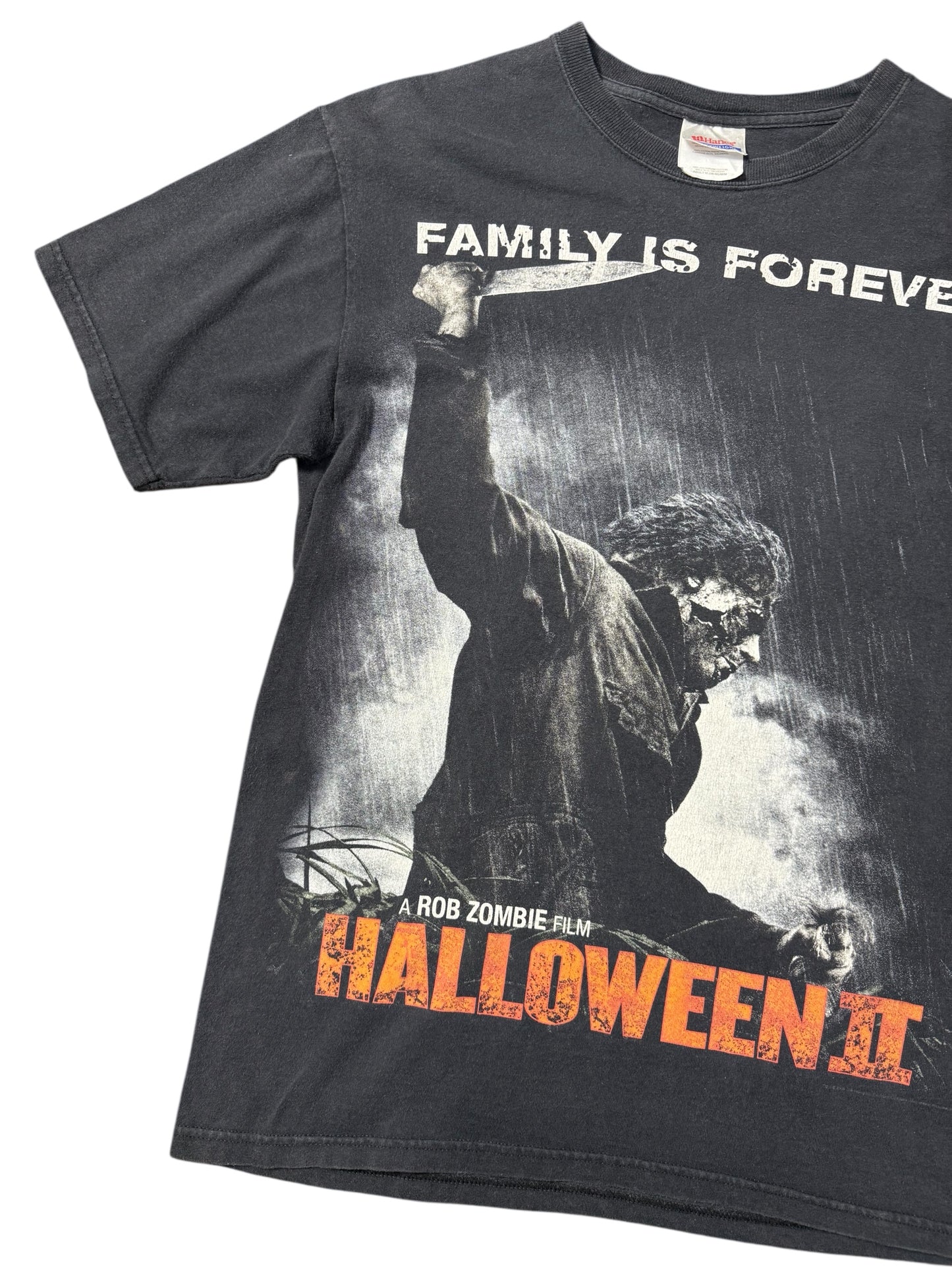 Vintage Y2K Halloween II Movie T-Shirt Family Is Forever Rob Zombie Film