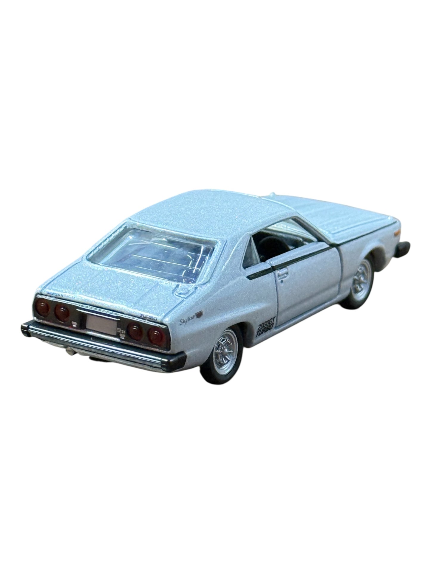 Tomica Nissan Skyline 2000GT Turbo Diecast Car Silver 1:64