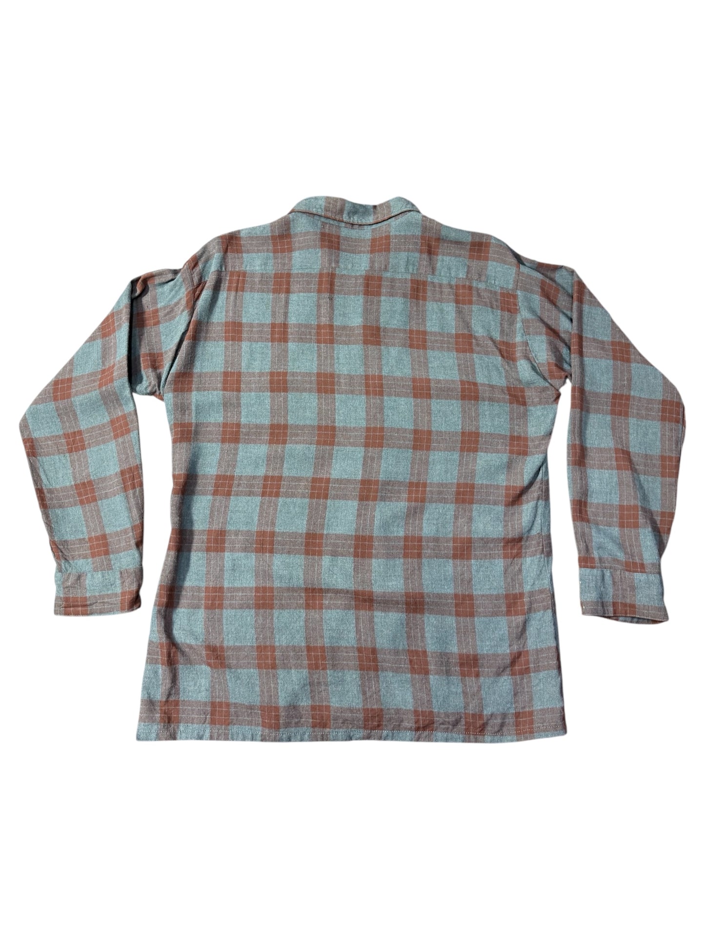 Vintage Arrow Chevella Plaid Flannel Shirt 1950s–60s