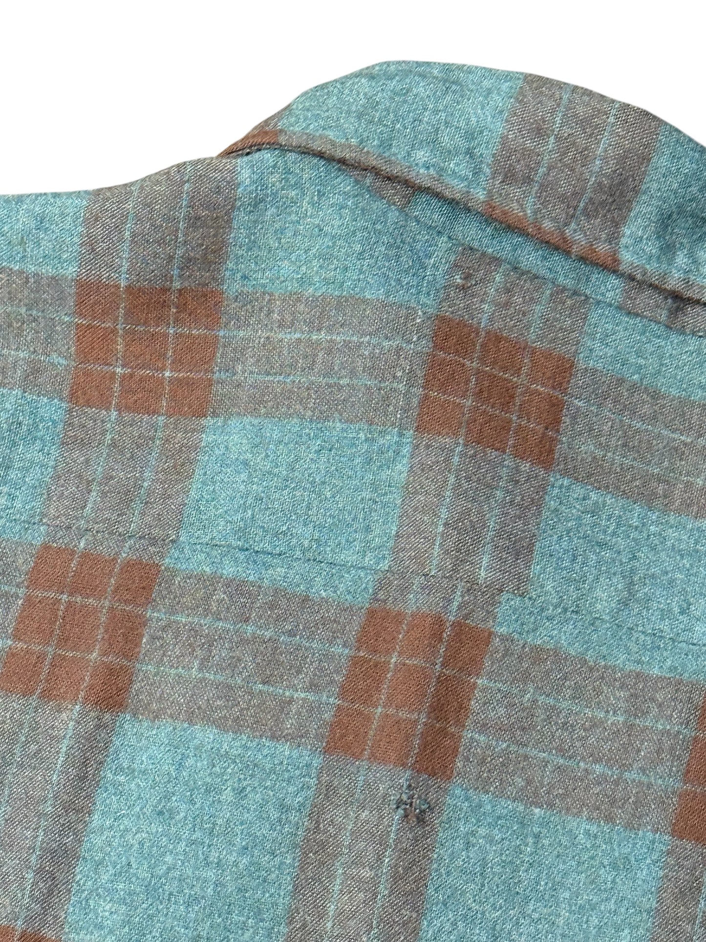 Vintage Arrow Chevella Plaid Flannel Shirt 1950s–60s