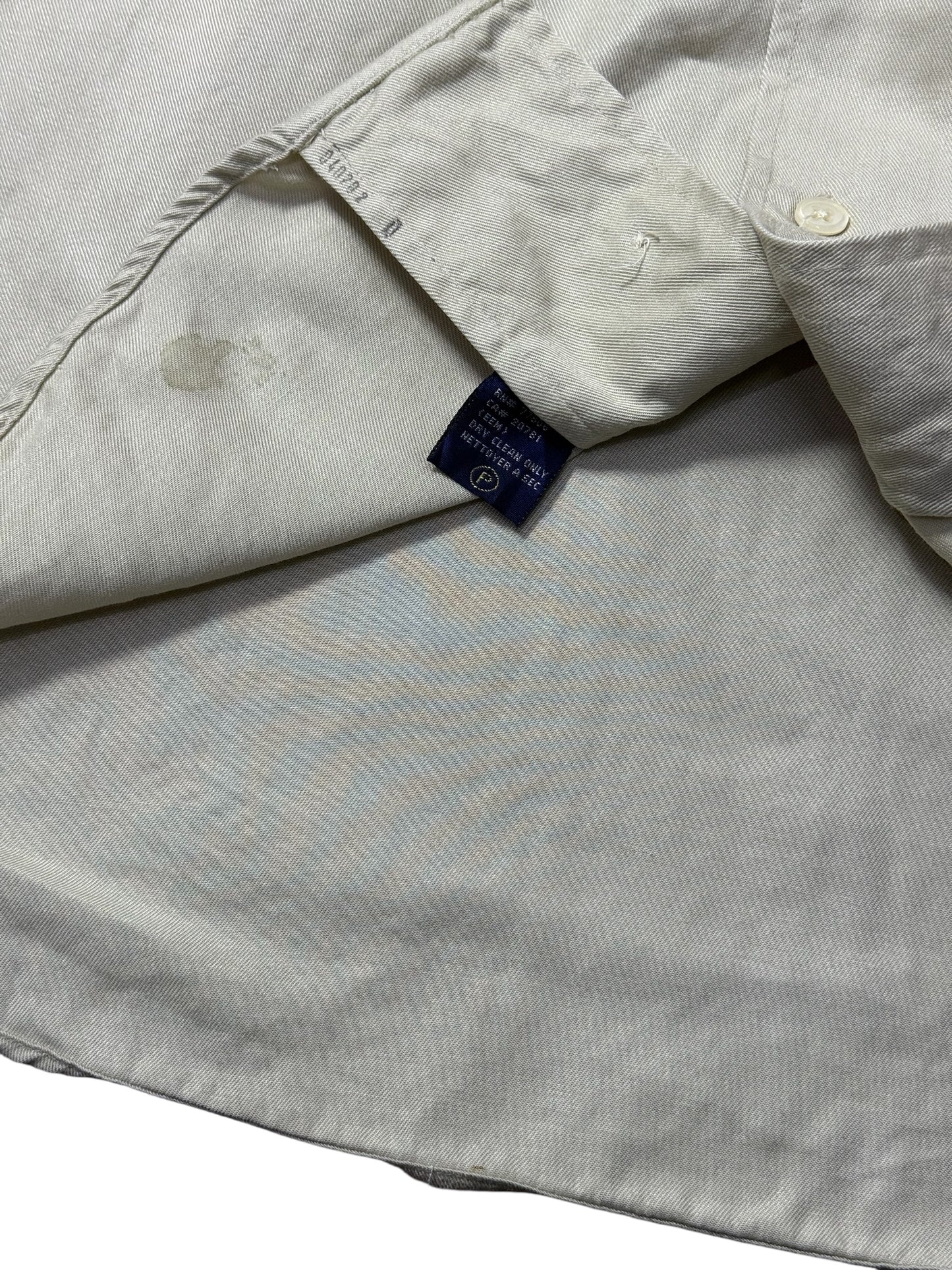 Vintage 90s Tommy Hilfiger Rayon Work Shirt