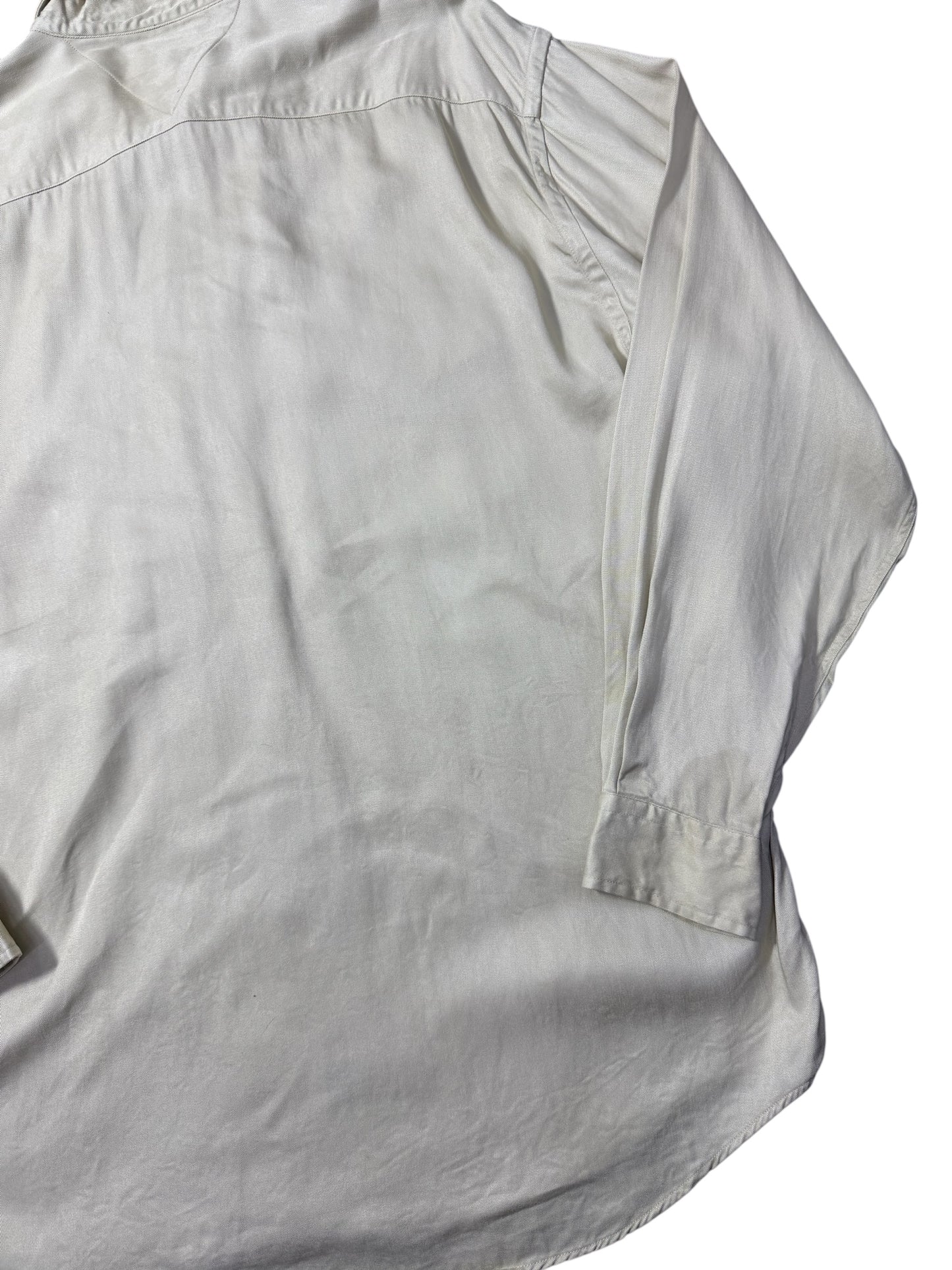 Vintage 90s Tommy Hilfiger Rayon Work Shirt