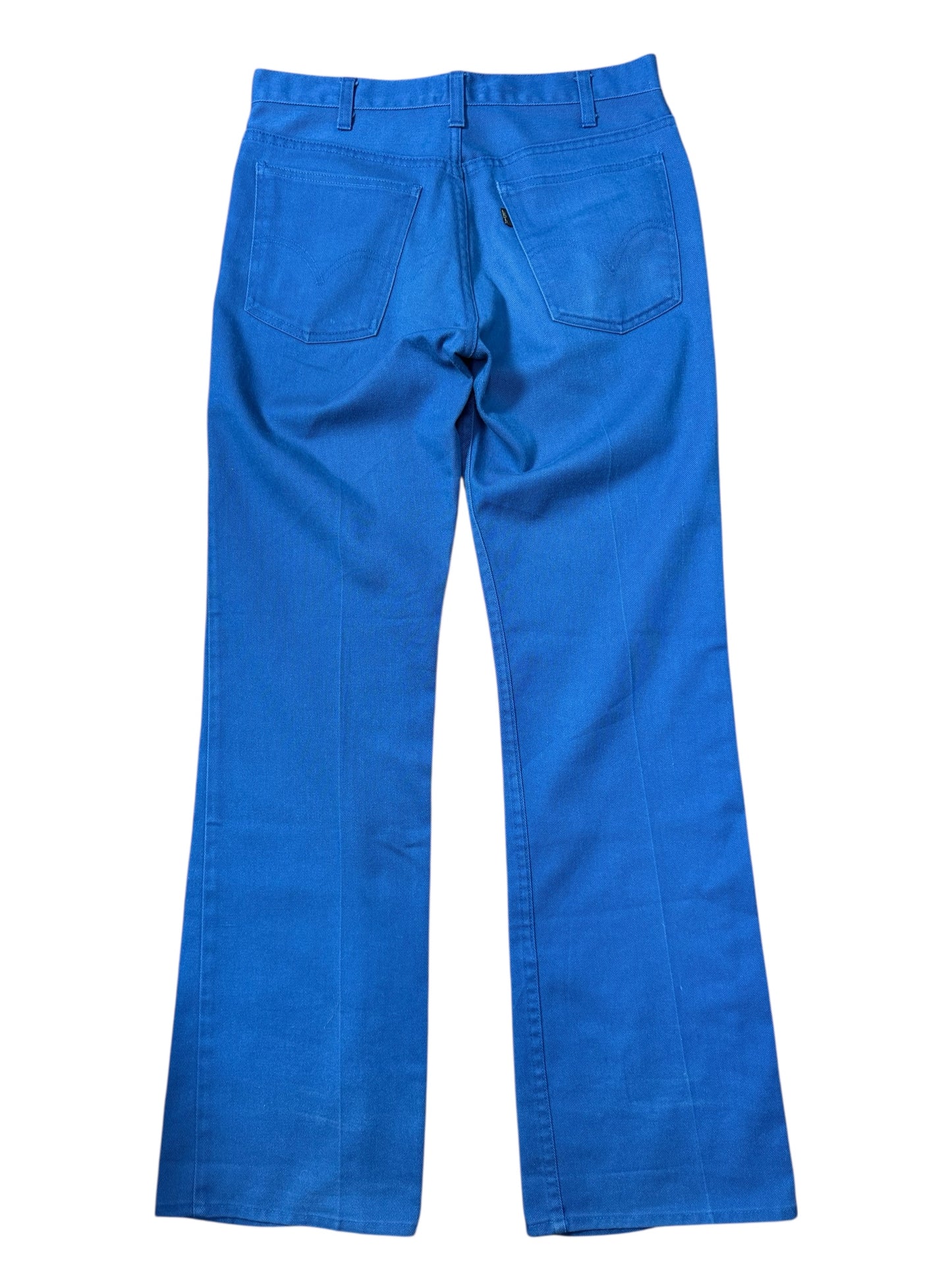 Vintage 1960s-70s Levis Big E Blue Sta-Prest Style Pants