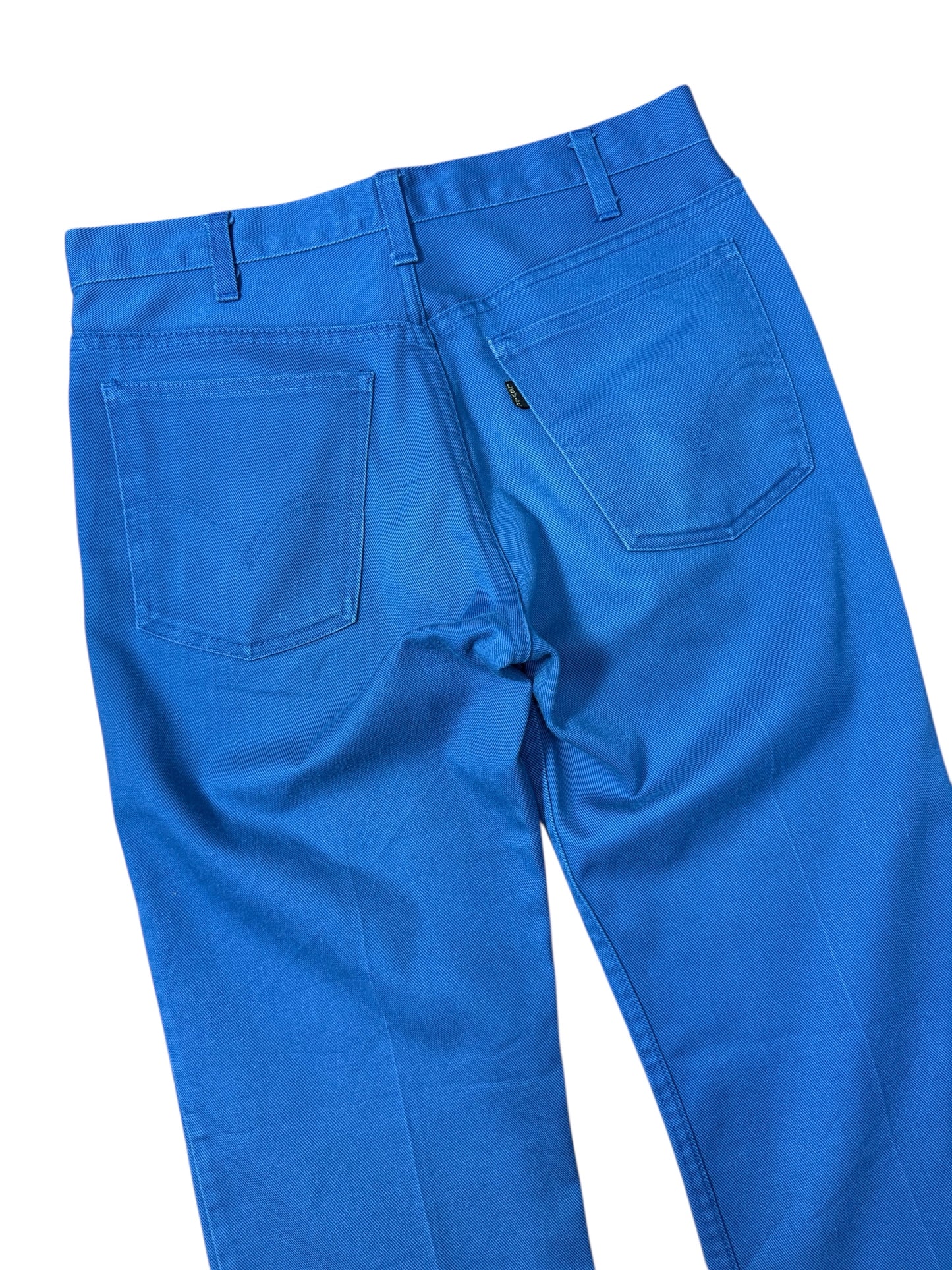 Vintage 1960s-70s Levis Big E Blue Sta-Prest Style Pants