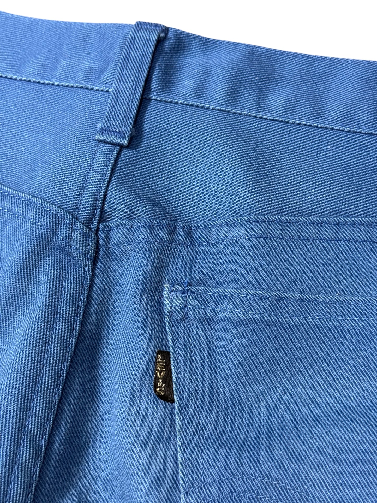 Vintage 1960s-70s Levis Big E Blue Sta-Prest Style Pants