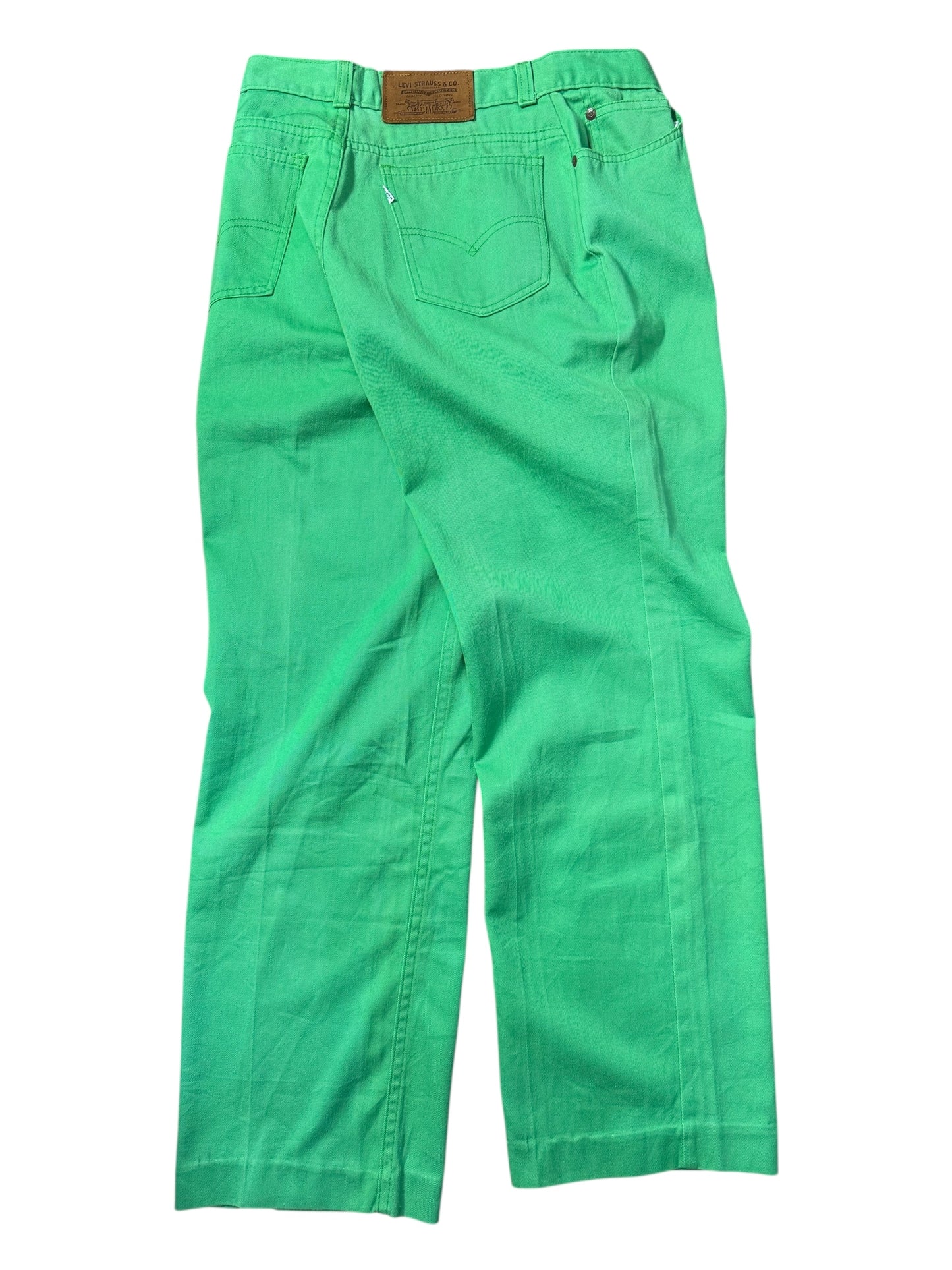 Vintage Levis Green Pants 1984 Olympic Games Official Staff Uniform