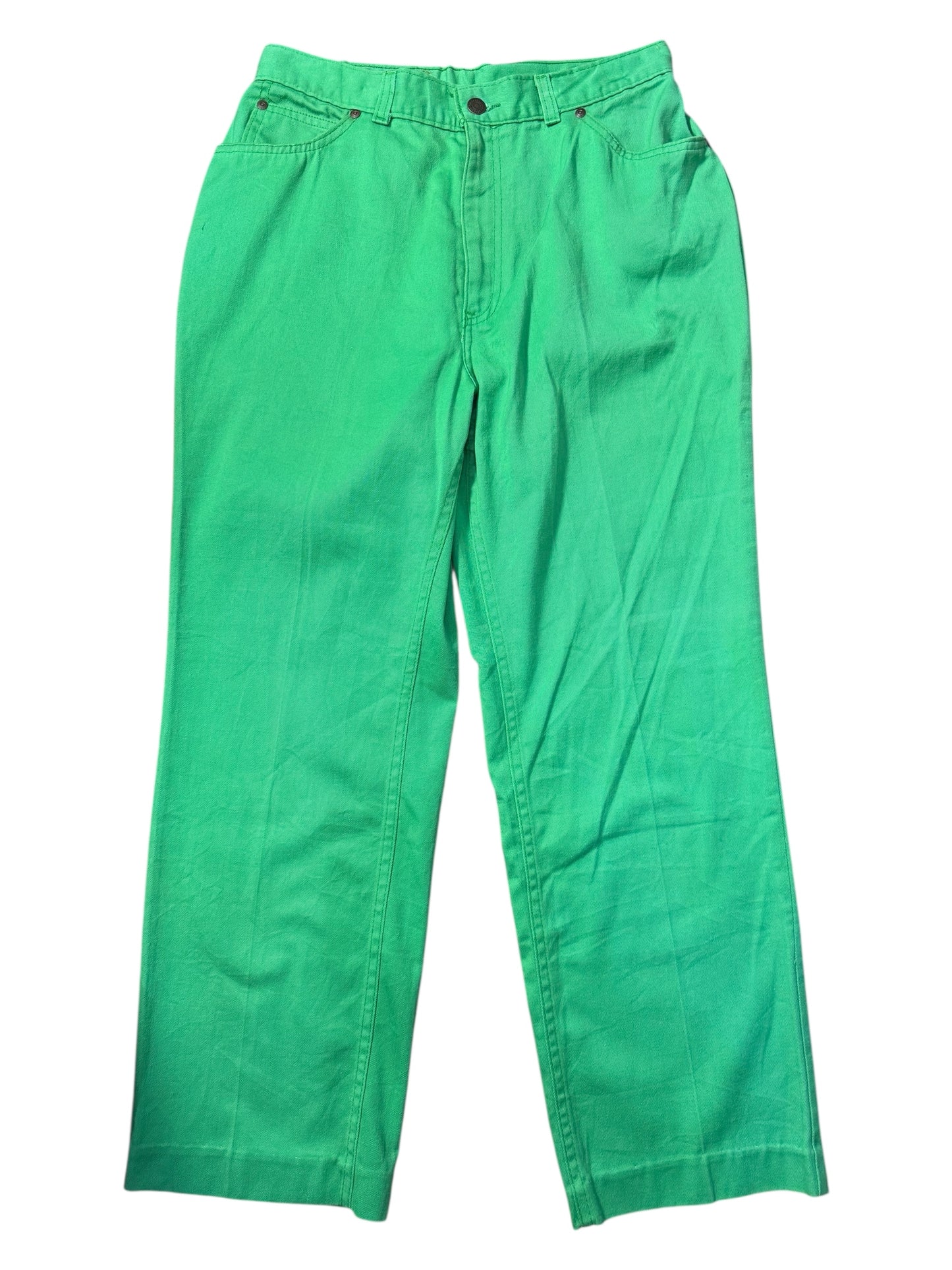 Vintage Levis Green Pants 1984 Olympic Games Official Staff Uniform