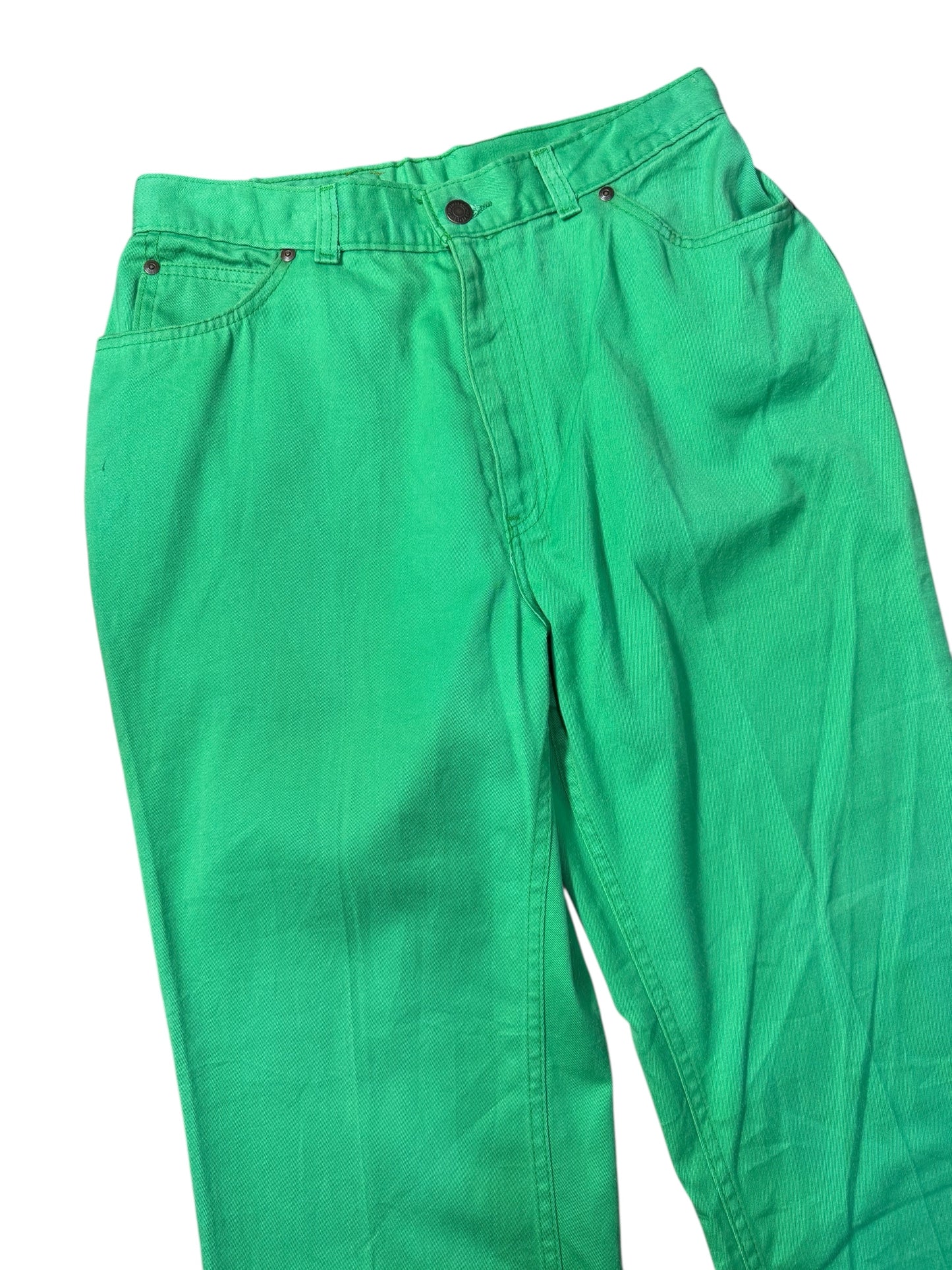 Vintage Levis Green Pants 1984 Olympic Games Official Staff Uniform