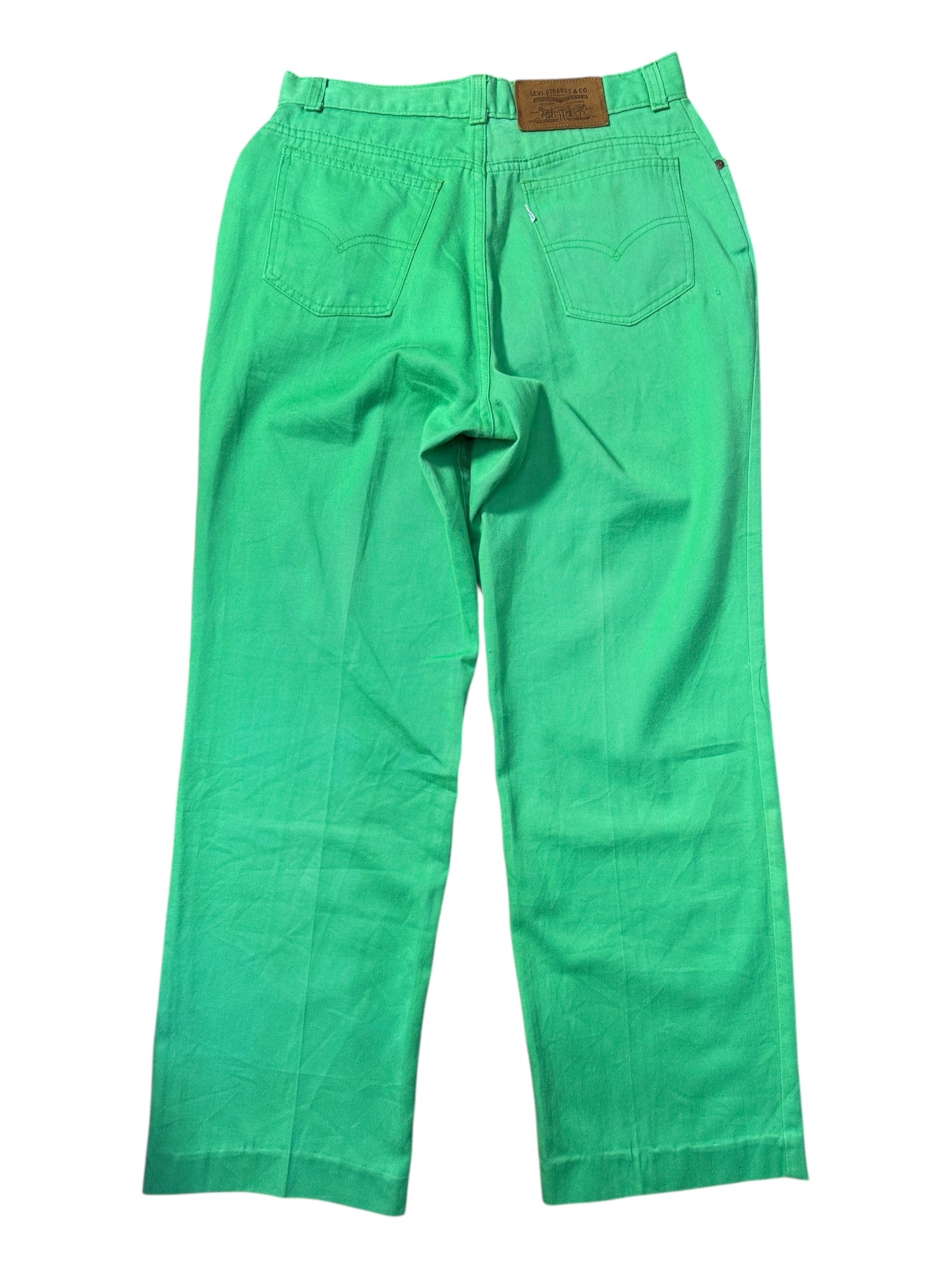Vintage Levis Green Pants 1984 Olympic Games Official Staff Uniform