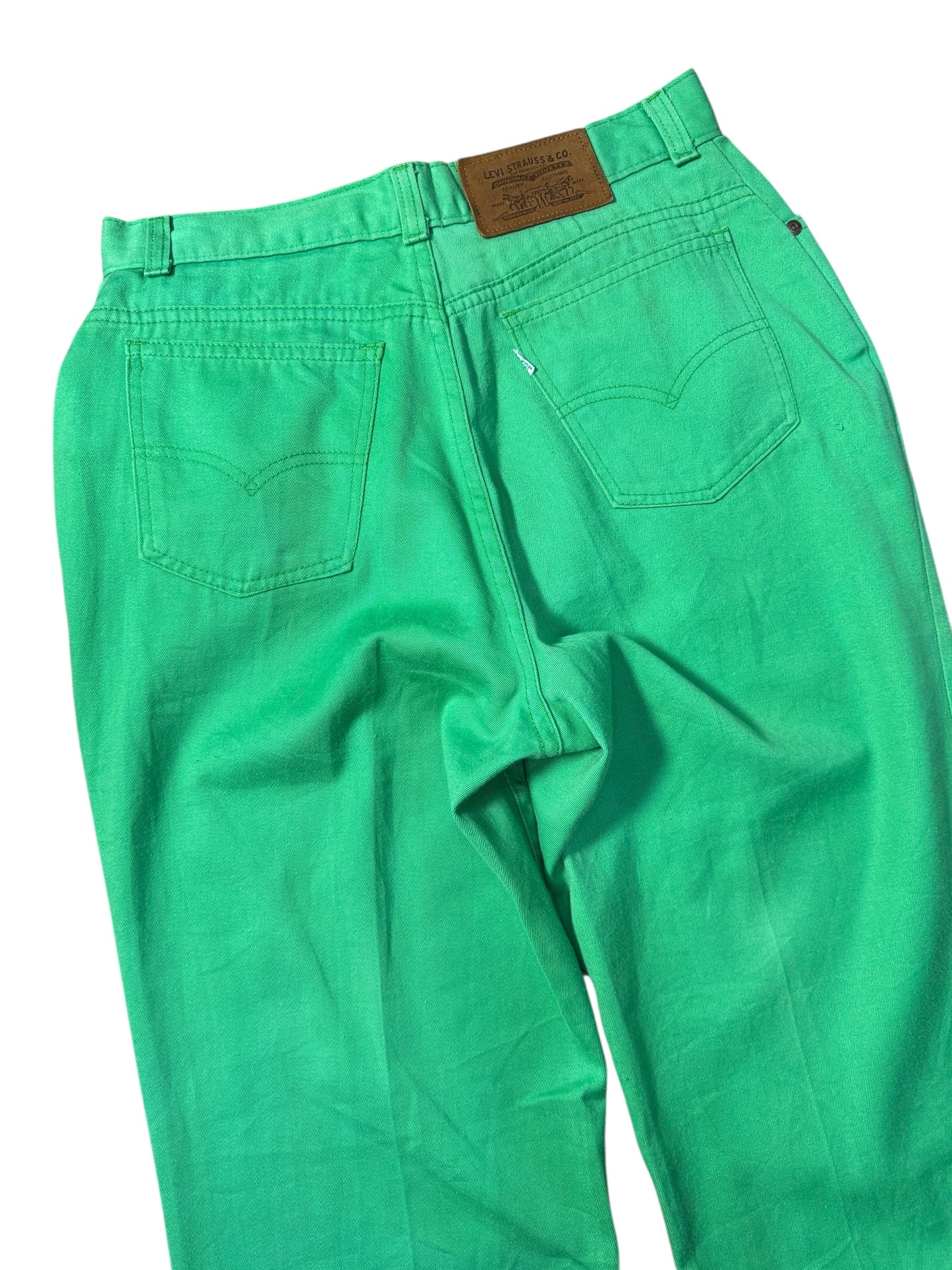 Vintage Levis Green Pants 1984 Olympic Games Official Staff Uniform