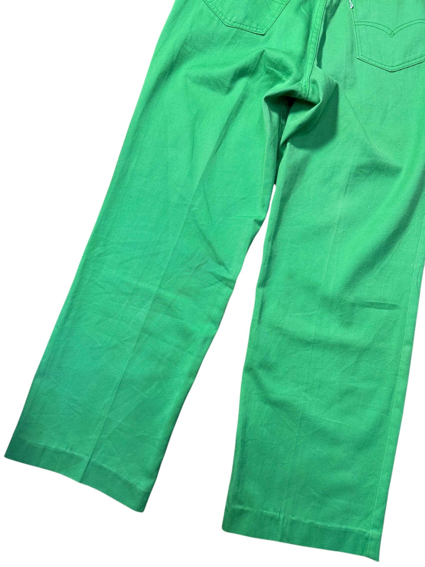 Vintage Levis Green Pants 1984 Olympic Games Official Staff Uniform