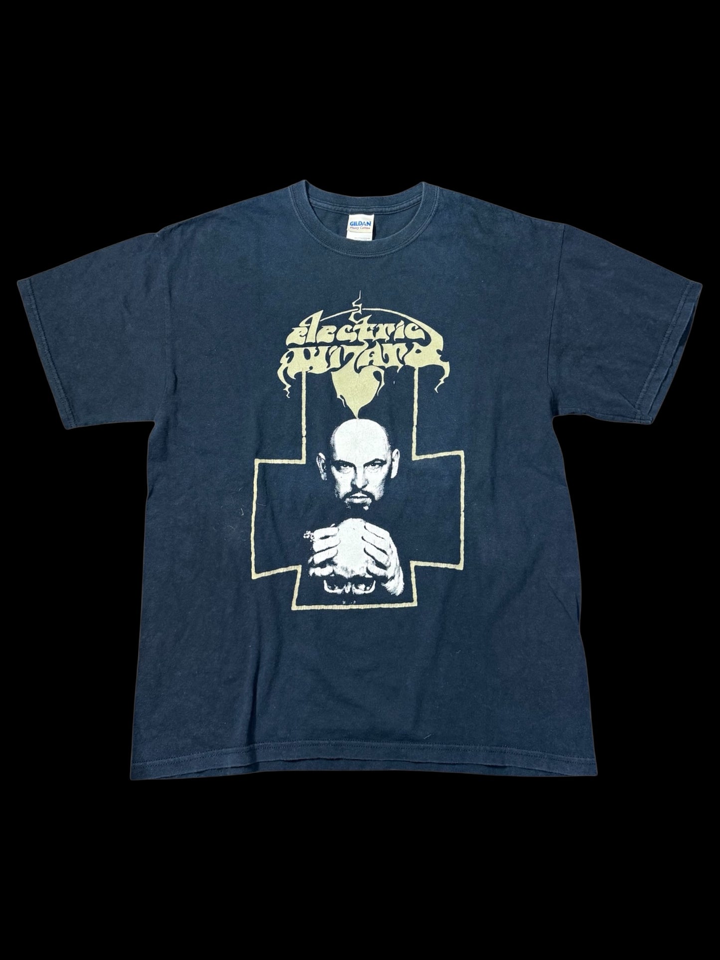 Electric Wizard Doom Metal Band T-Shirt Anton LaVey Graphic