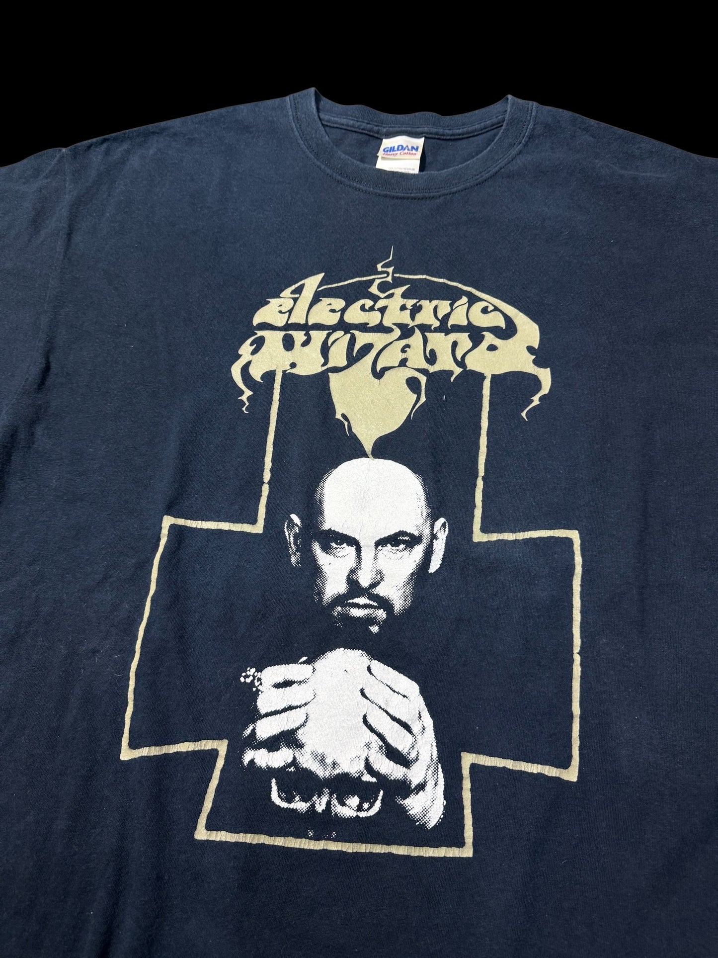 Electric Wizard Doom Metal Band T-Shirt Anton LaVey Graphic
