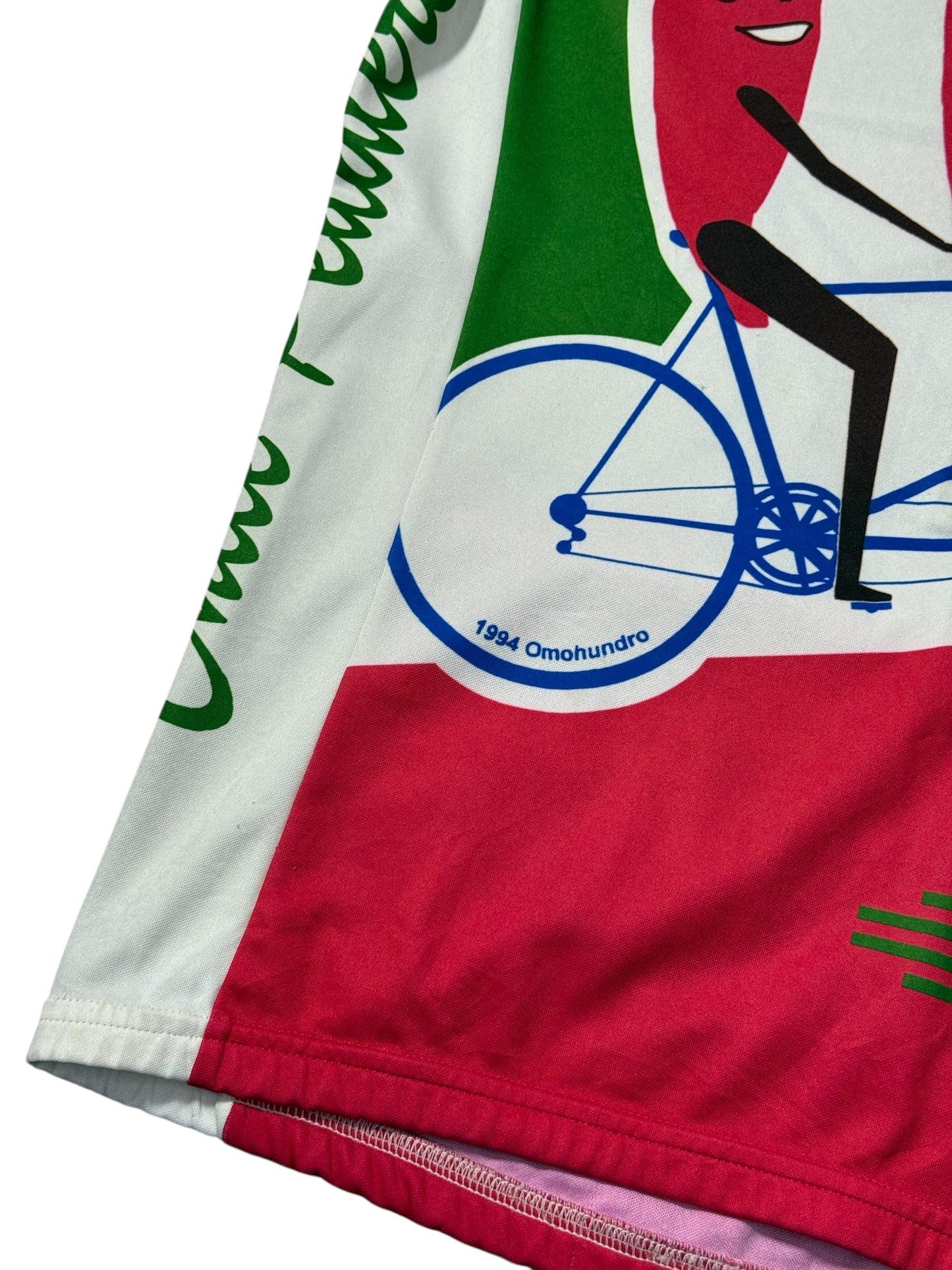 Vintage Cycling Jersey Chile Pedalers Tandem Club New Mexico 1994 Graphic