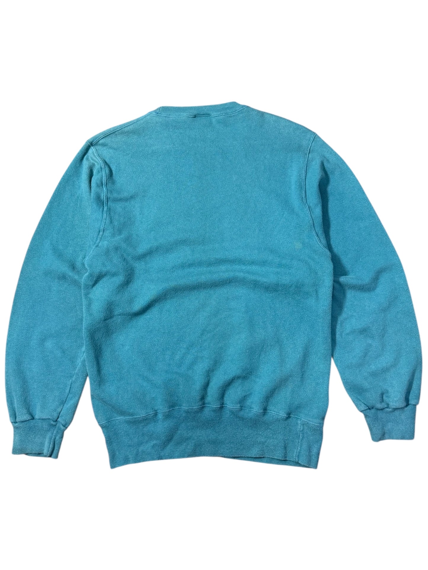 Vintage Champion Crewneck Sweatshirt Made in USA Teal Blue