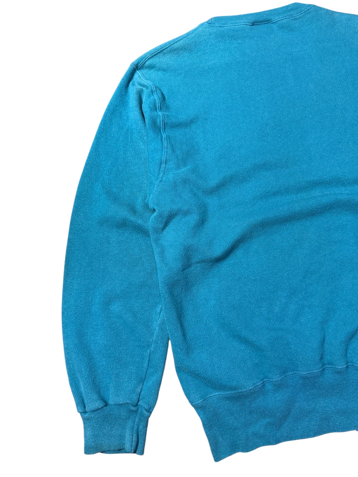 Vintage Champion Crewneck Sweatshirt Made in USA Teal Blue