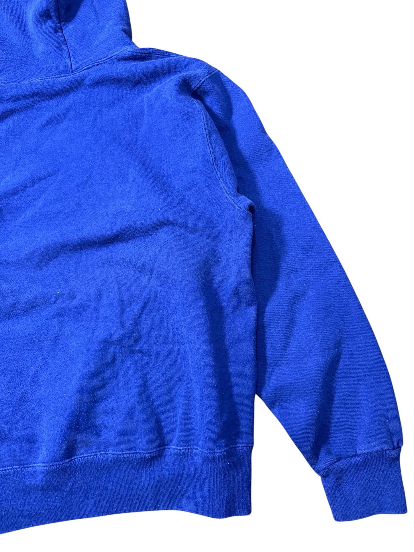 Vintage 90s Champion Hoodie Made in USA Blue Pullover Sweatshirt