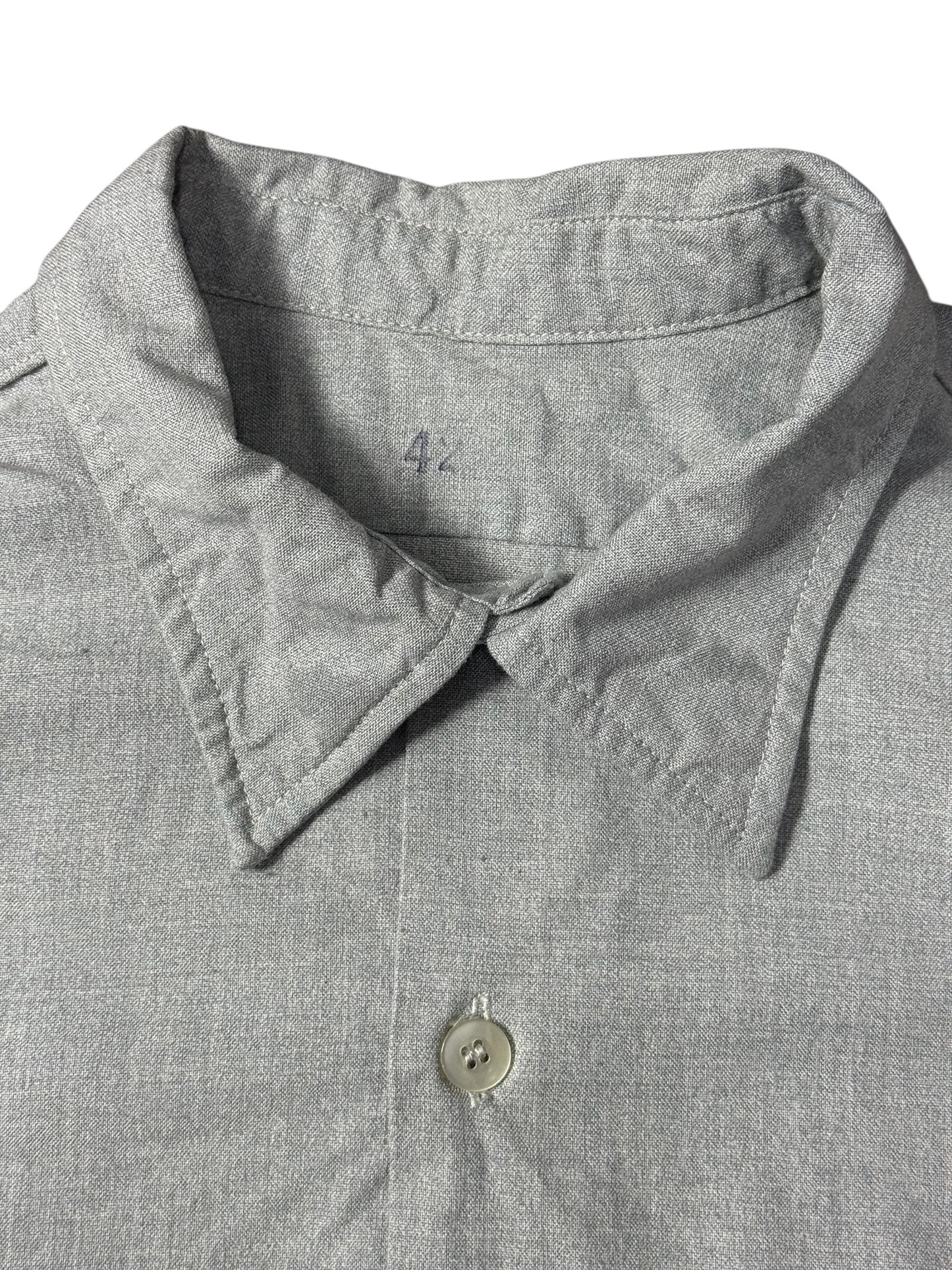 Vintage 1970s Military Work Shirt