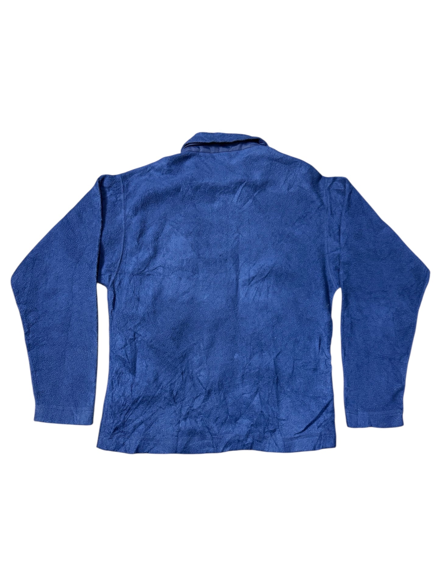 Vintage 90s Patagonia Synchilla Fleece Jacket Blue USA Made