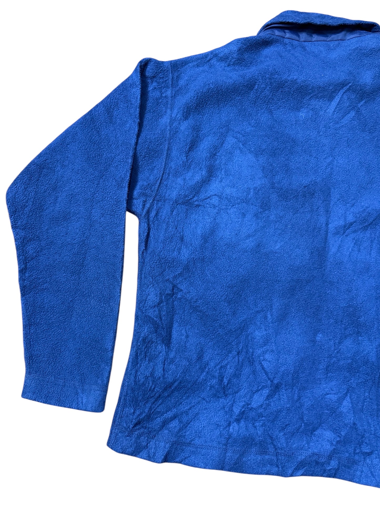 Vintage 90s Patagonia Synchilla Fleece Jacket Blue USA Made
