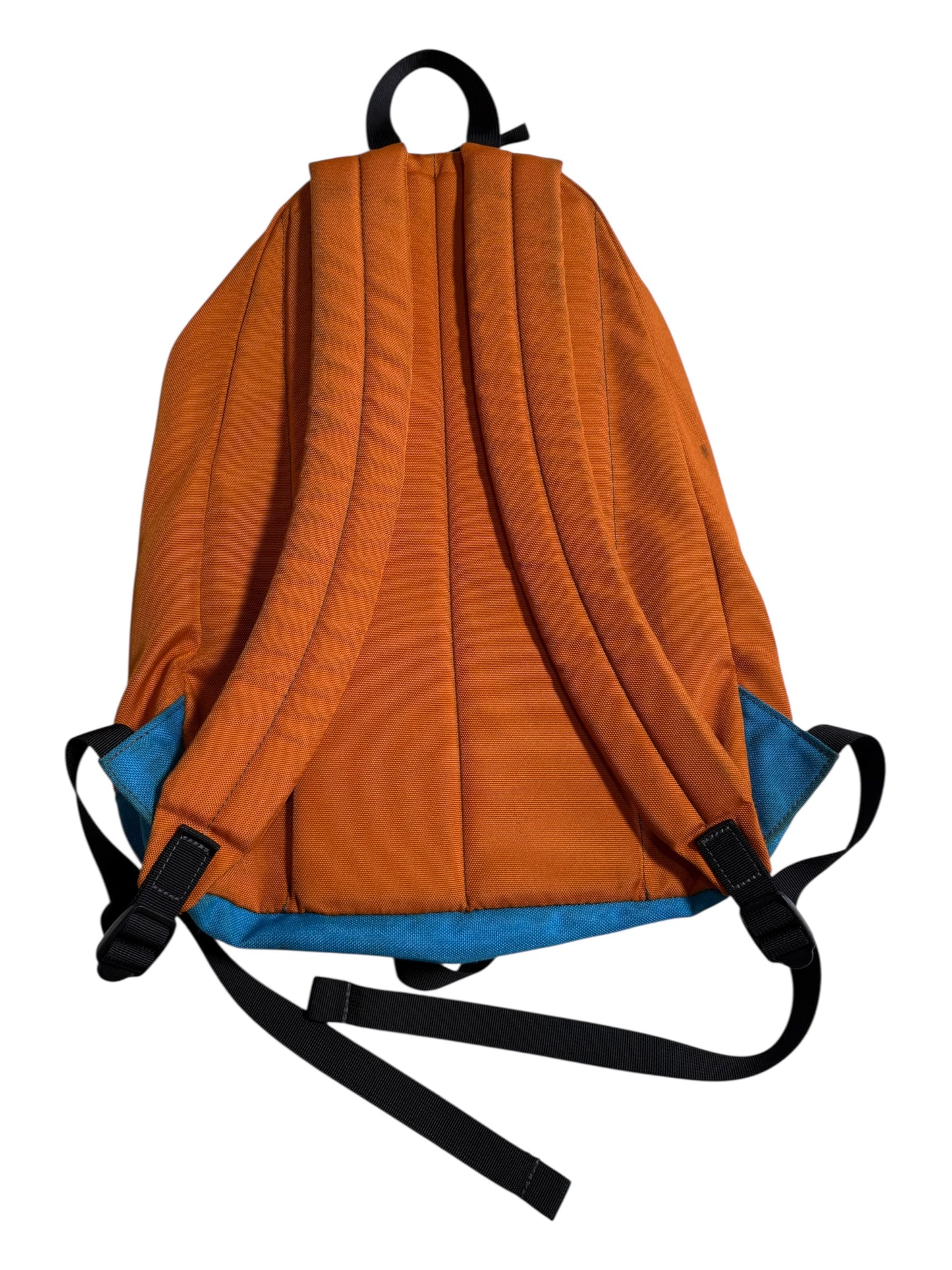 Wild Things North Conway USA Backpack Orange Blue Vintage Lightning Bolt