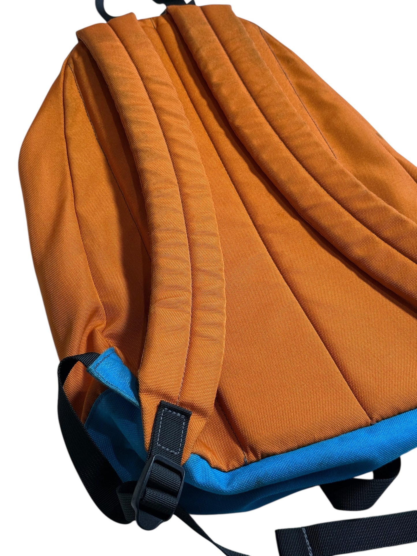 Wild Things North Conway USA Backpack Orange Blue Vintage Lightning Bolt