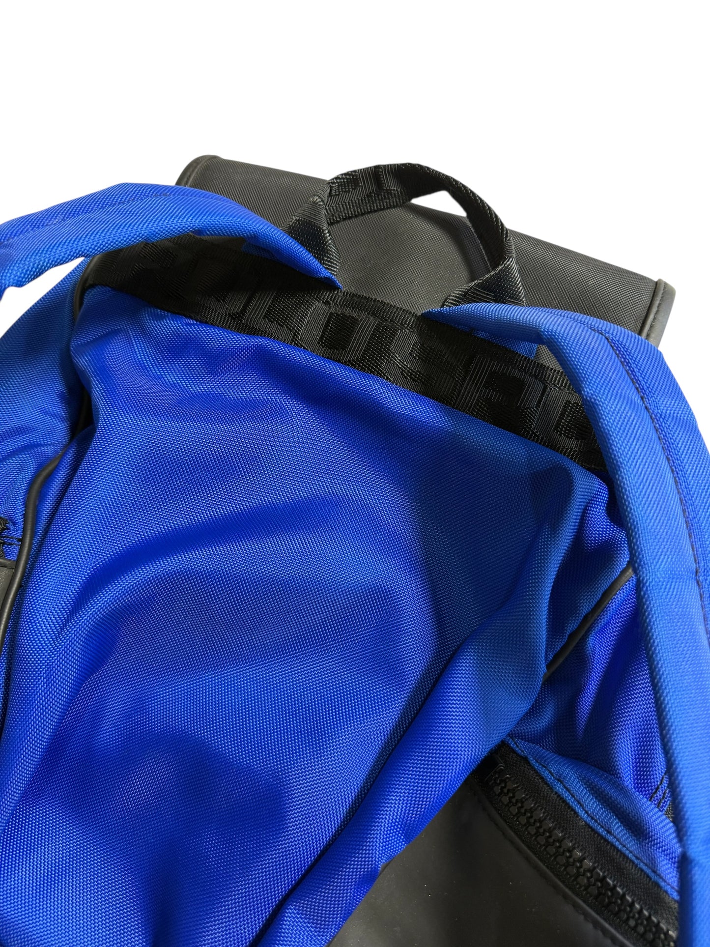 Vintage Polo Sport Ralph Lauren RL Backpack Blue Black 90s