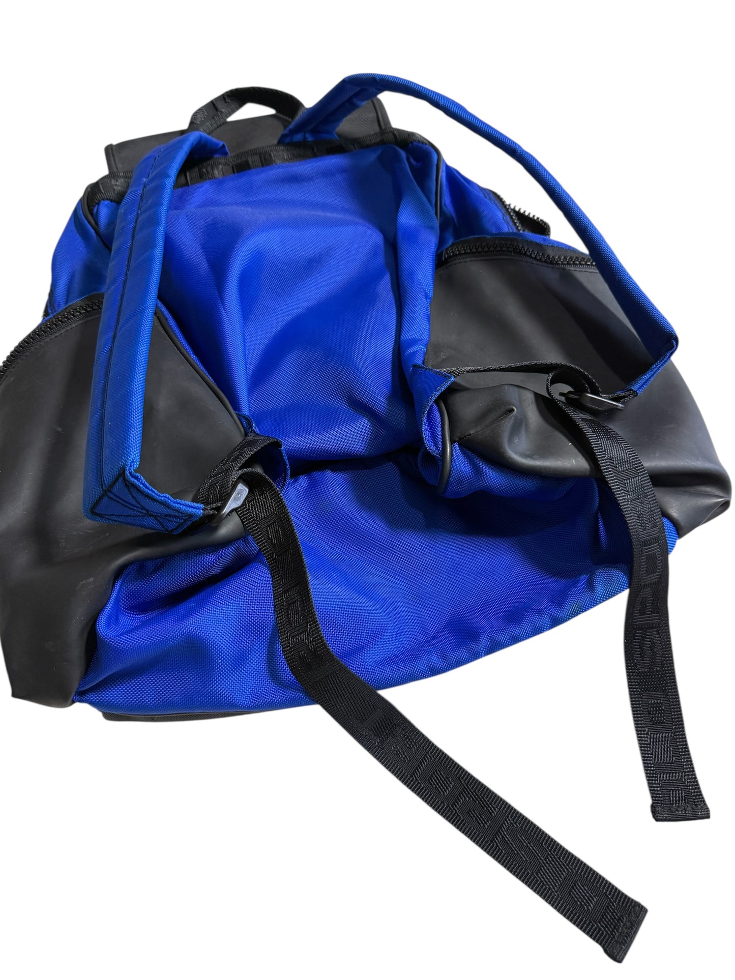Vintage Polo Sport Ralph Lauren RL Backpack Blue Black 90s