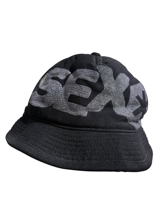 Japanese Brand 8xiss 10ce Existence SEX Graphic Mesh Bucket Hat