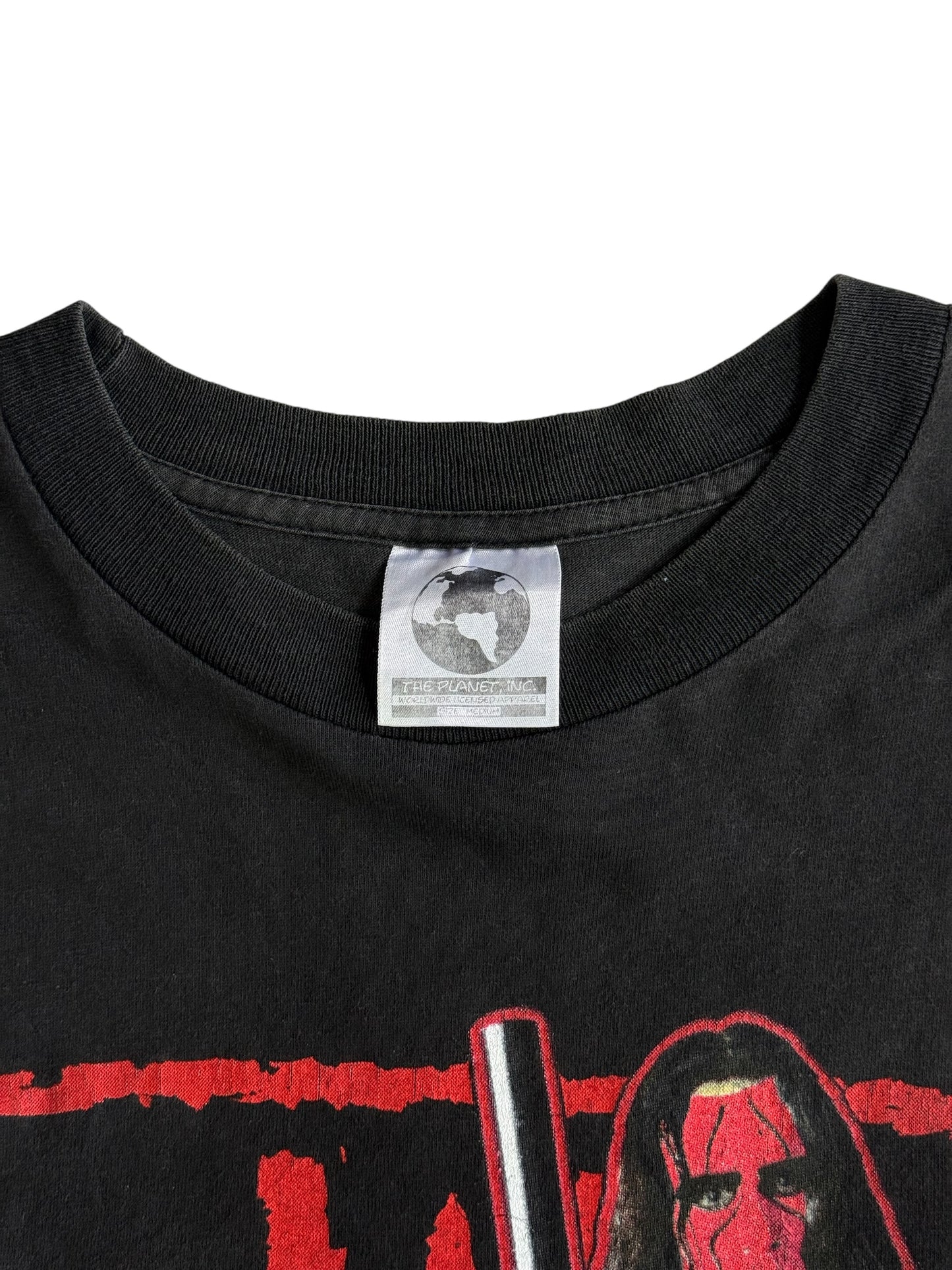 Vintage 1998 Sting NWO Long Sleeve Shirt WCW The Planet Inc Made in USA