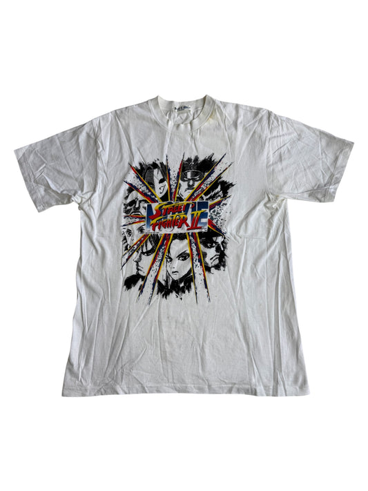 Vintage 1990s Street Fighter II T Shirt Capcom Made in Japan