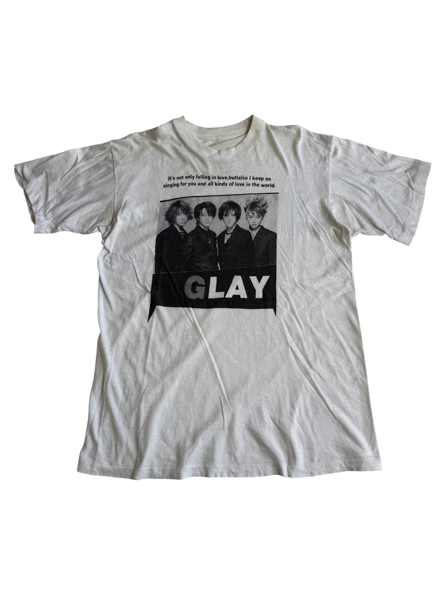 Vintage GLAY Band T Shirt Japanese Rock