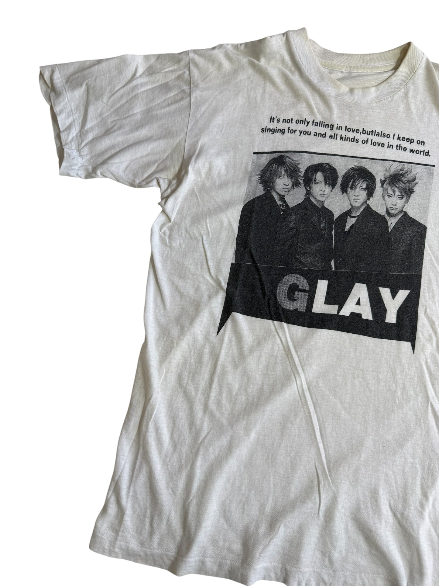 Vintage GLAY Band T Shirt Japanese Rock