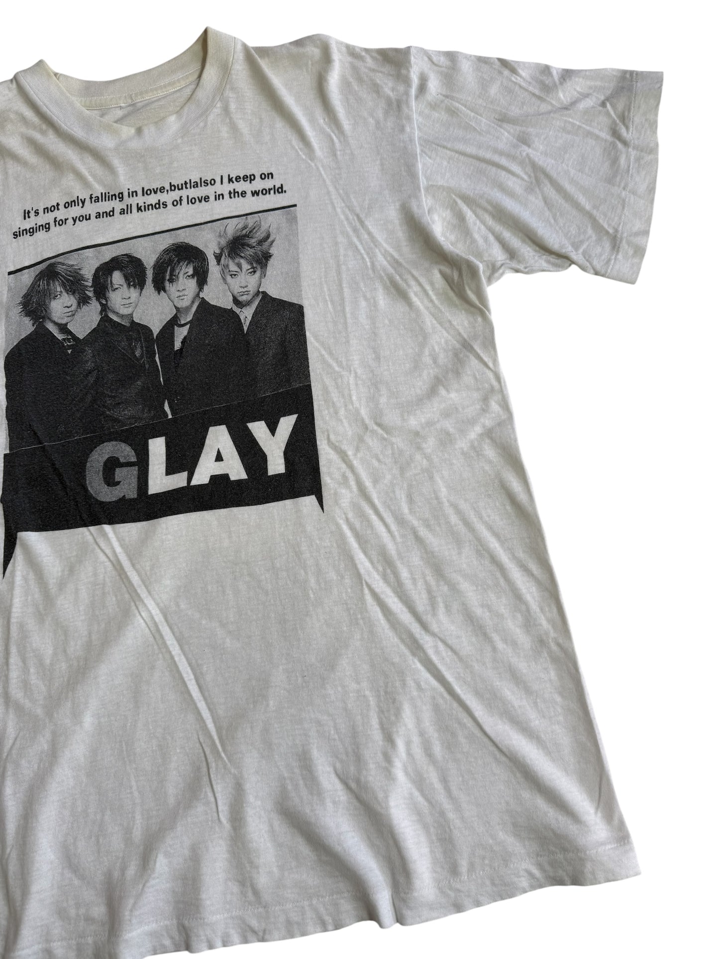 Vintage GLAY Band T Shirt Japanese Rock