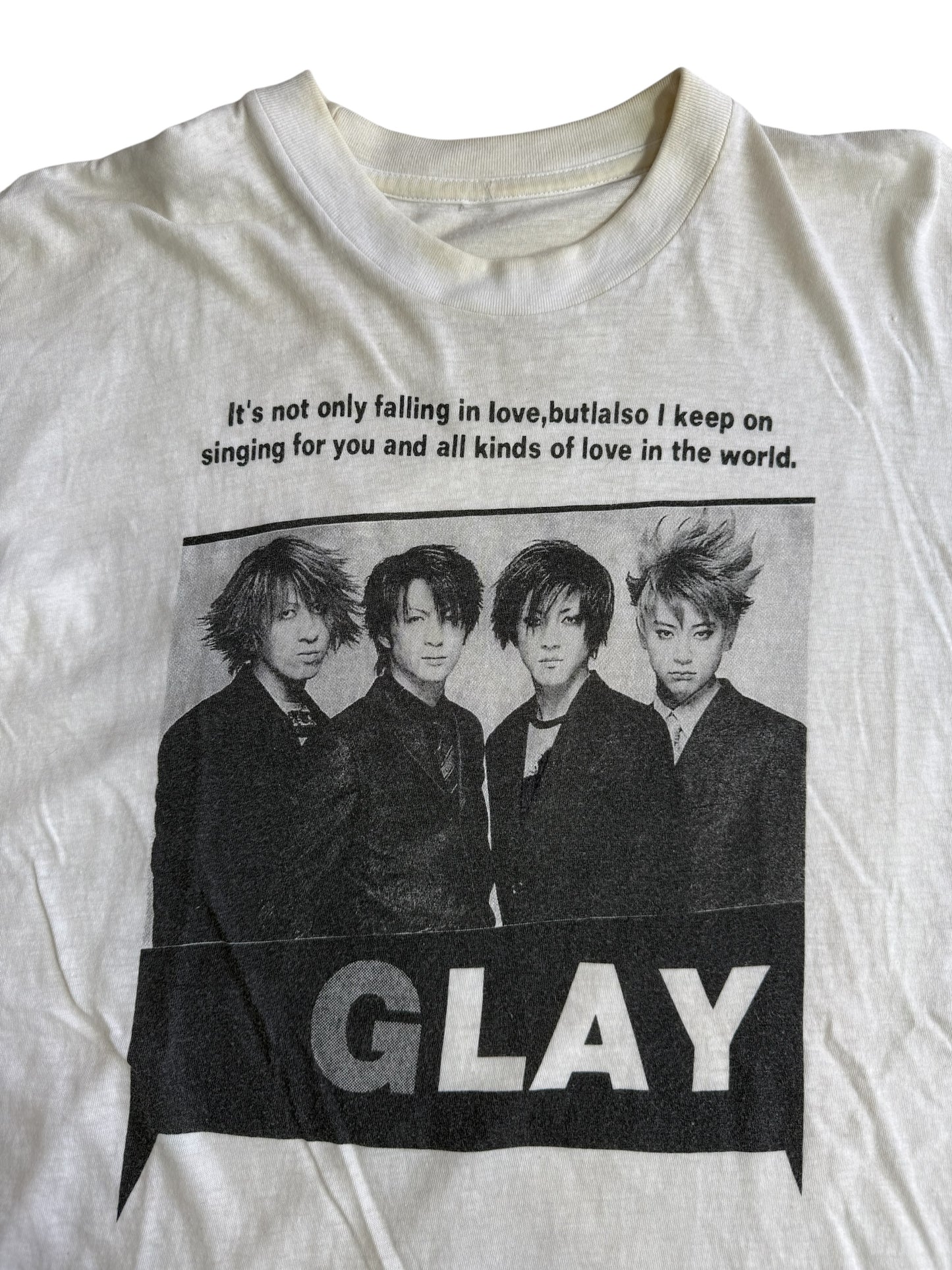 Vintage GLAY Band T Shirt Japanese Rock
