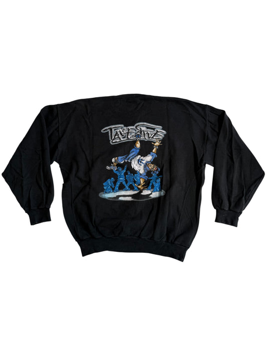 Vintage Take Five Graphic Crewneck Sweatshirt Hip Hop Streetwear